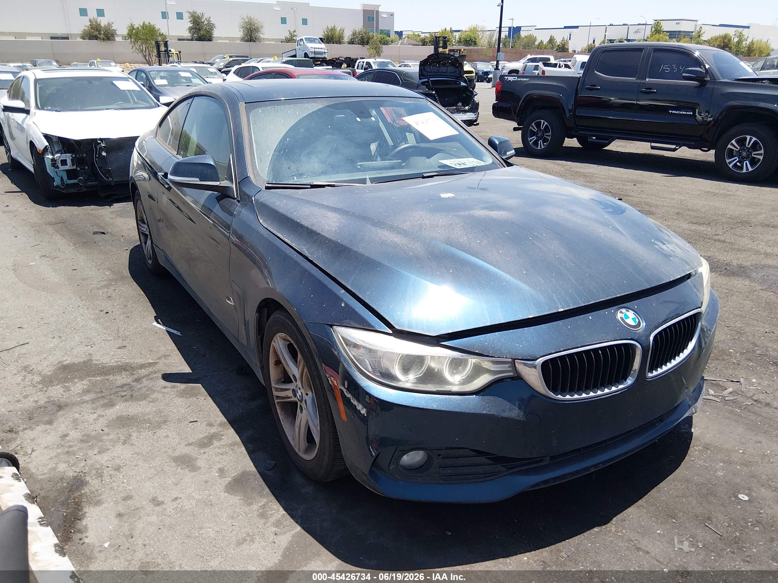 2014 BMW 4 Series 428i, VIN WBA3N7C53EK220840 — Front end