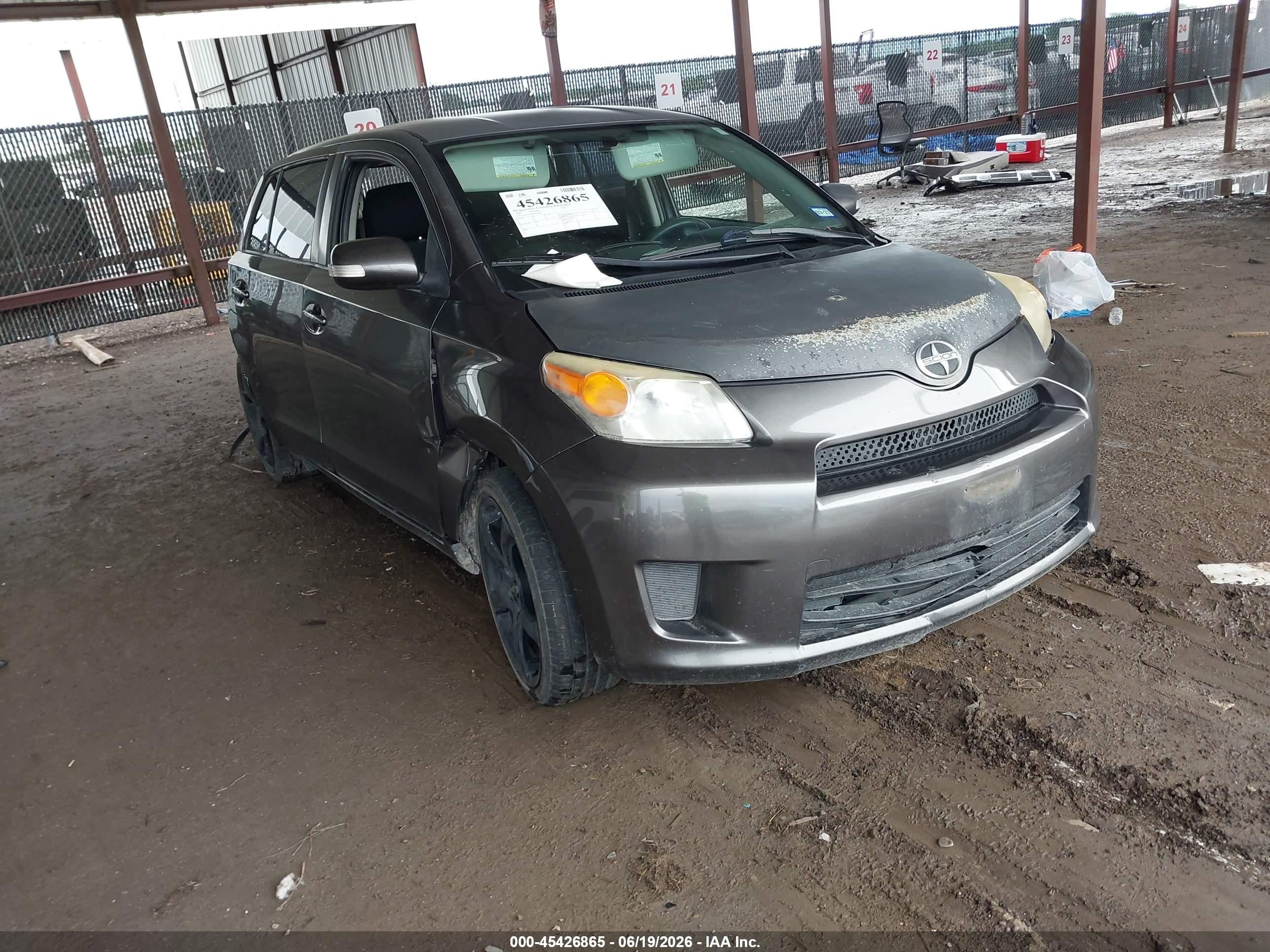 2009 Scion xD, VIN JTKKU10499J033049 — Rear end