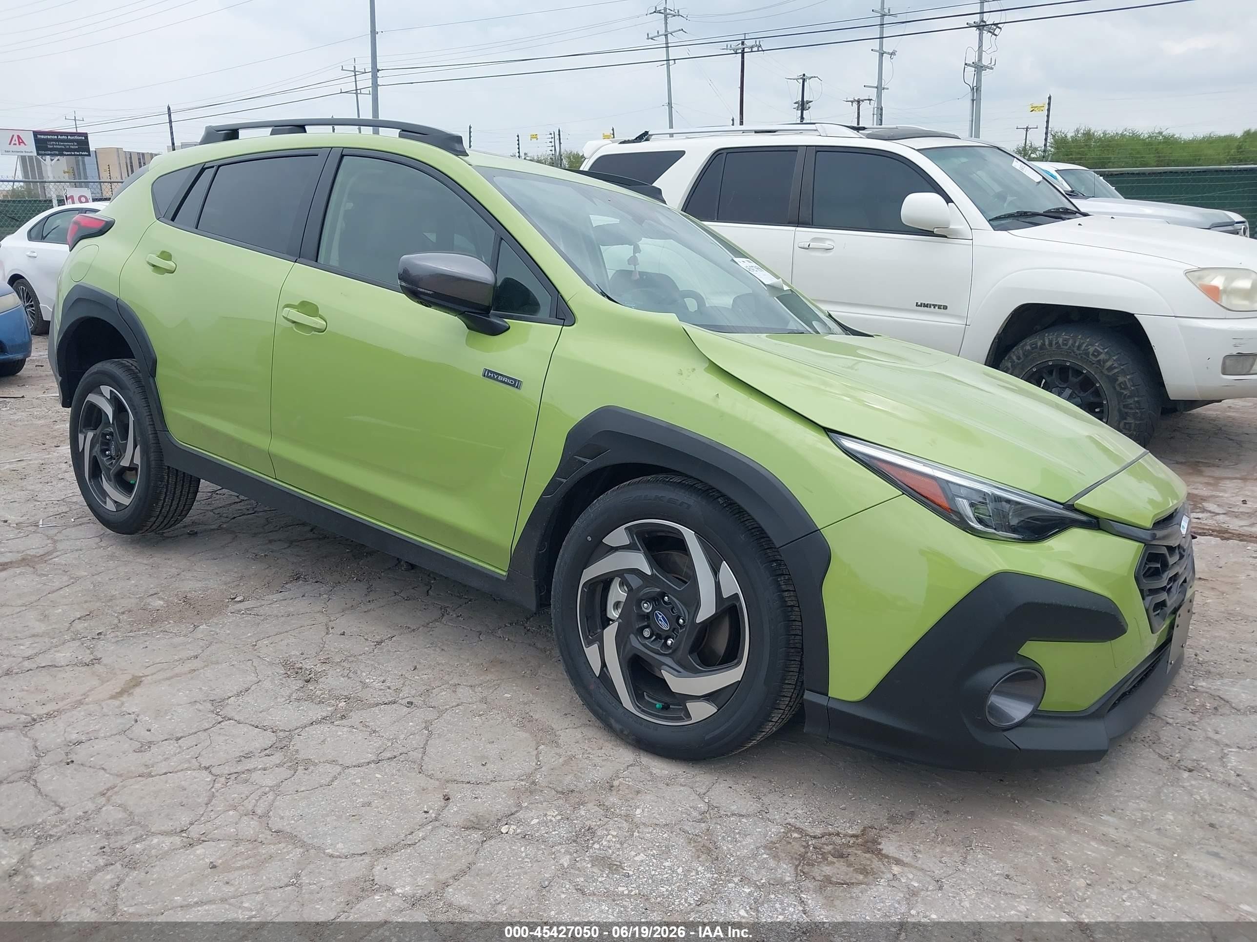 2026 Subaru Crosstrek Limited Hybrid, VIN JF2GUSND7T8227087 — Front end