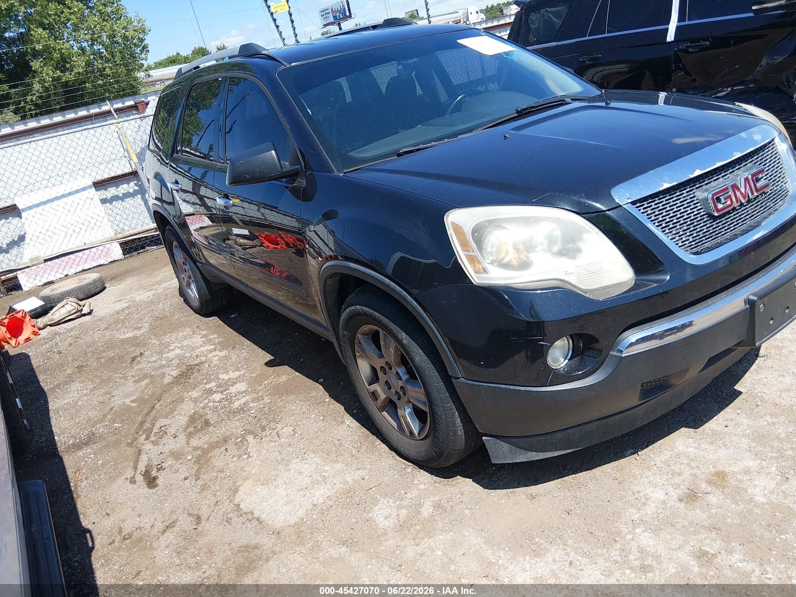 2012 GMC Acadia SLE, VIN 1GKKVPED4CJ131837 — Rear end