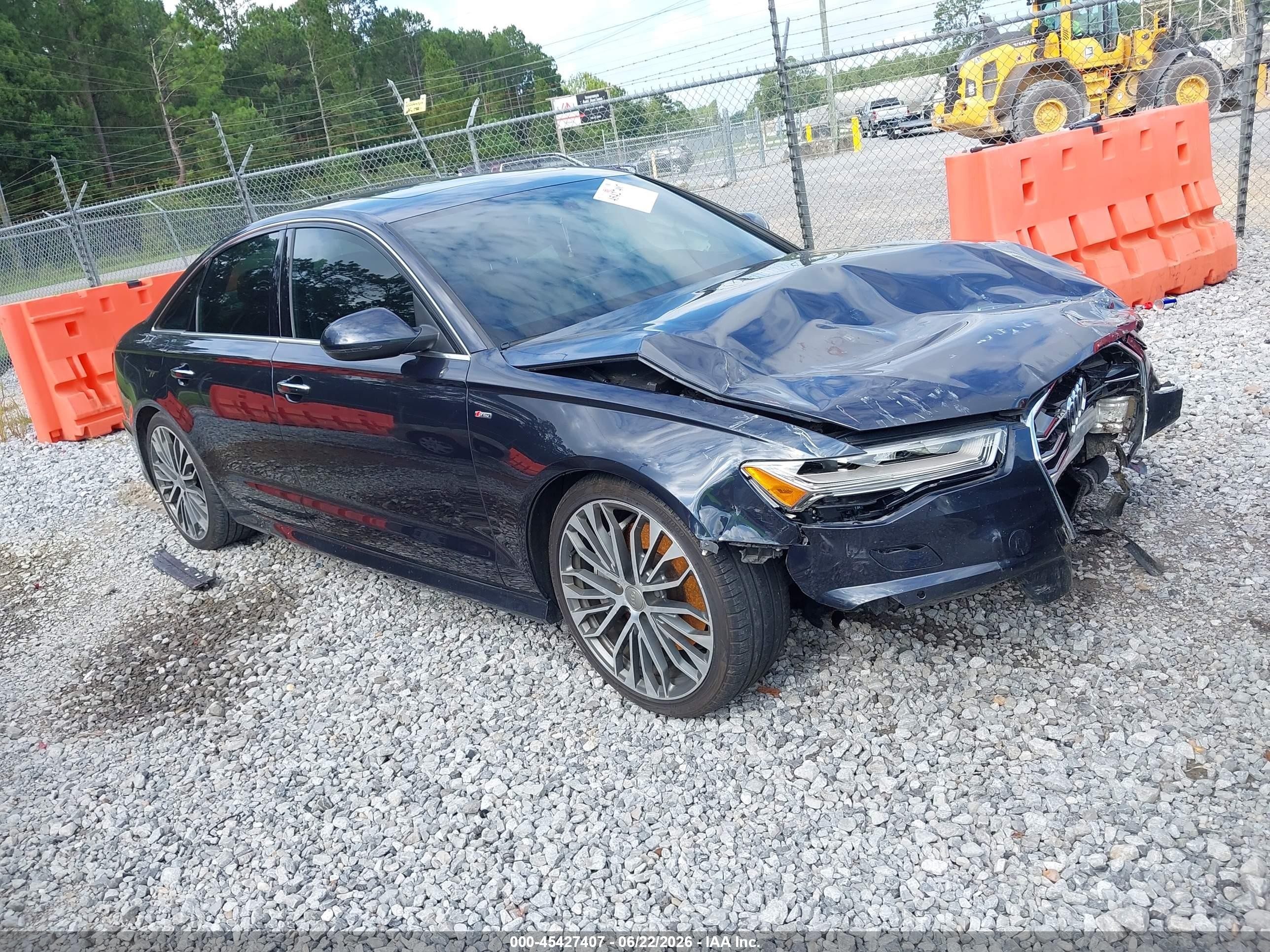 2017 Audi A6 Premium, VIN WAUC8AFC6HN049552 — Front end
