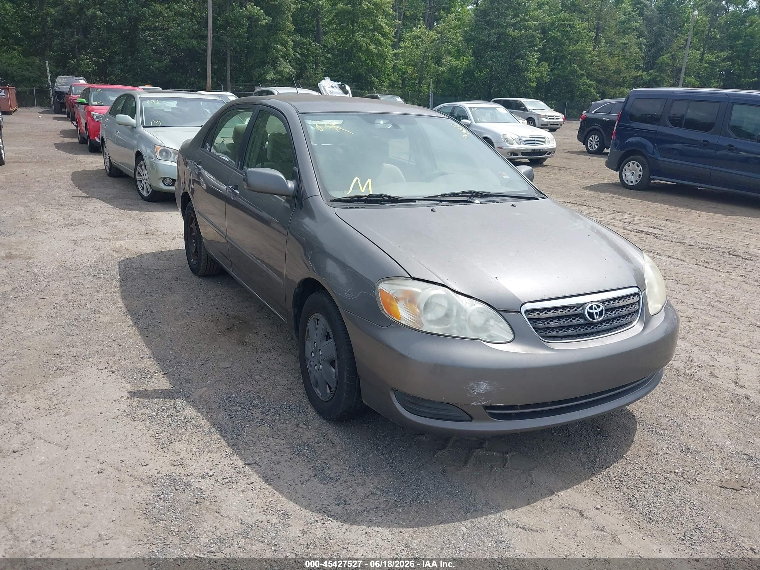 2007 Toyota Corolla CE, VIN 1NXBR32E97Z880056 — Normal wear