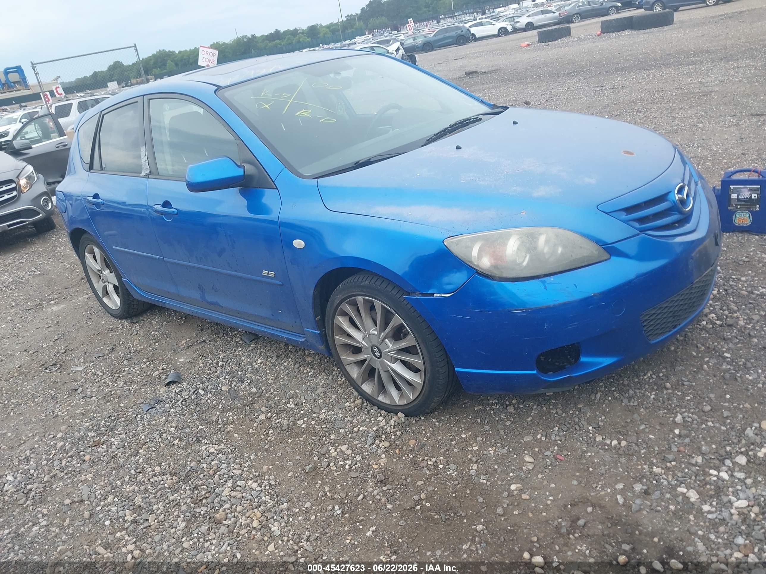 2004 Mazda 3 s, VIN JM1BK343841189456 — Front end