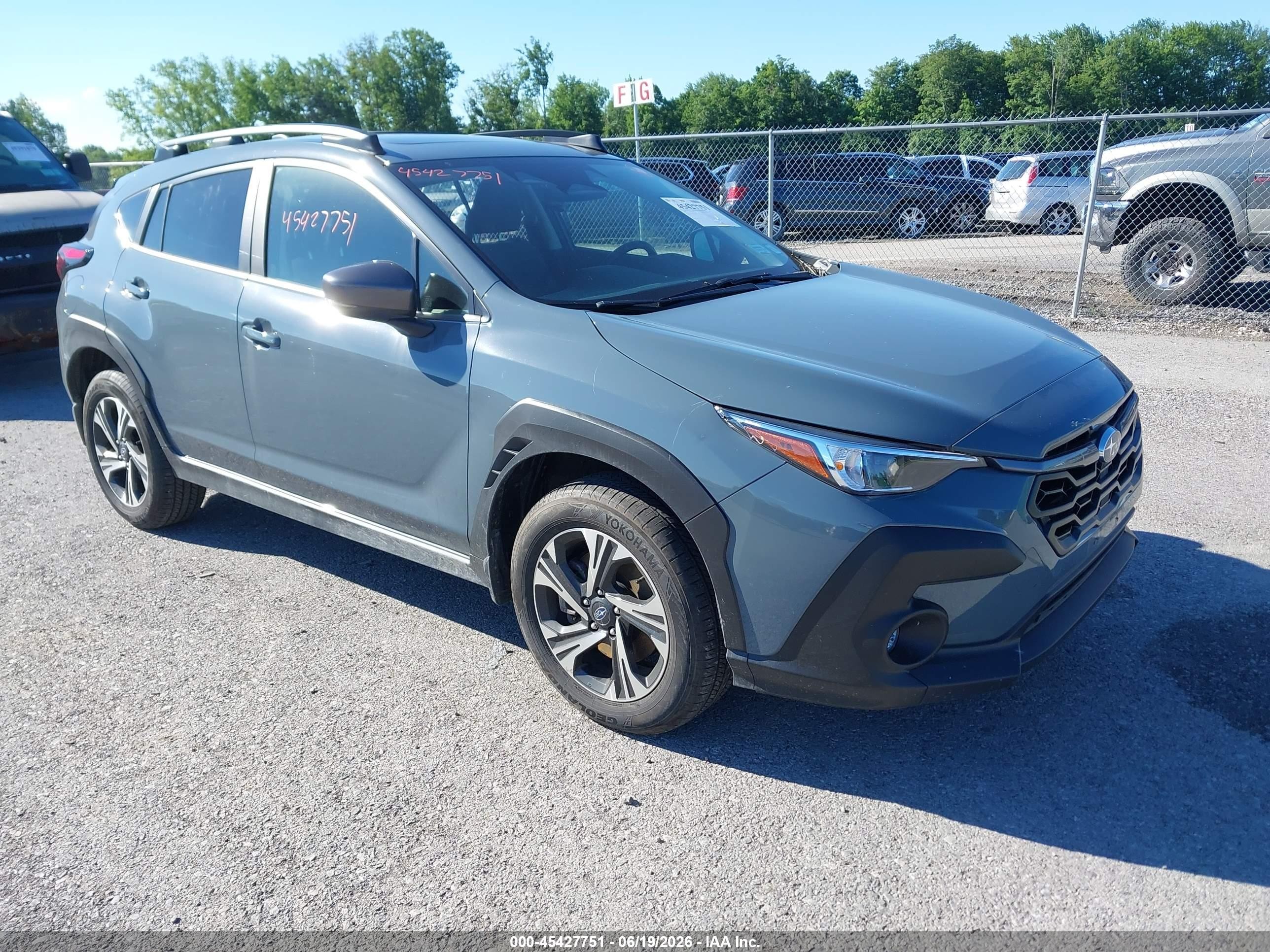 2025 Subaru Crosstrek Premium, VIN JF2GUHDC2SH260492 — Storm