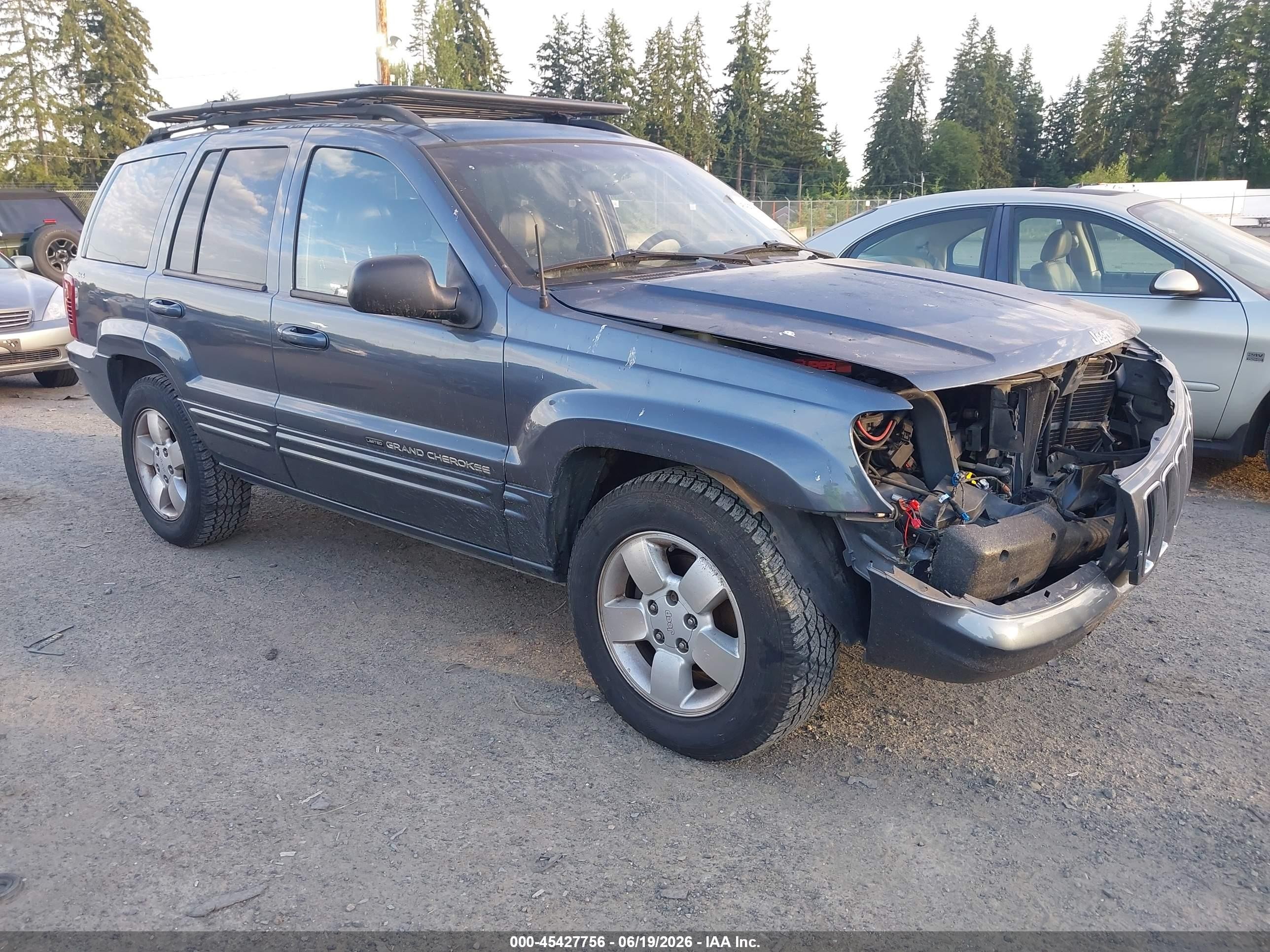 2001 Jeep Grand Cherokee Limited, VIN 1J4GW58NX1C581219 — Normal wear