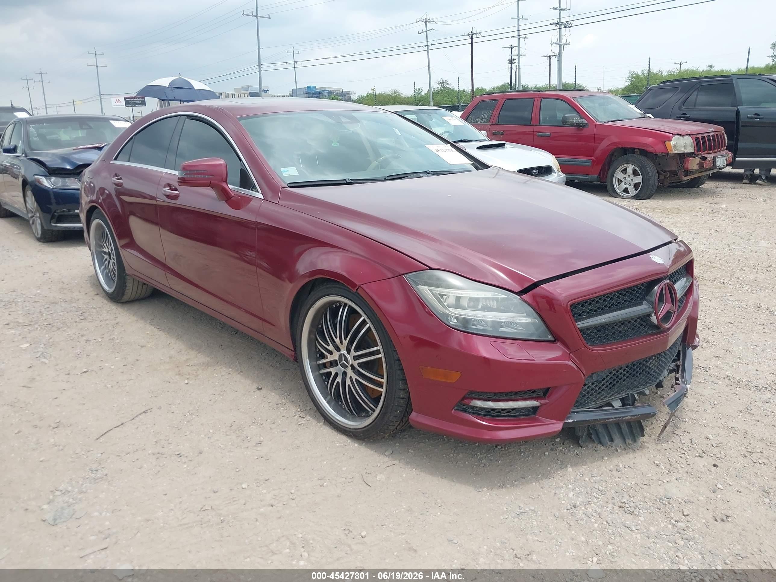 2013 Mercedes-Benz CLS 550, VIN WDDLJ7DB4DA058049 — Undercarriage