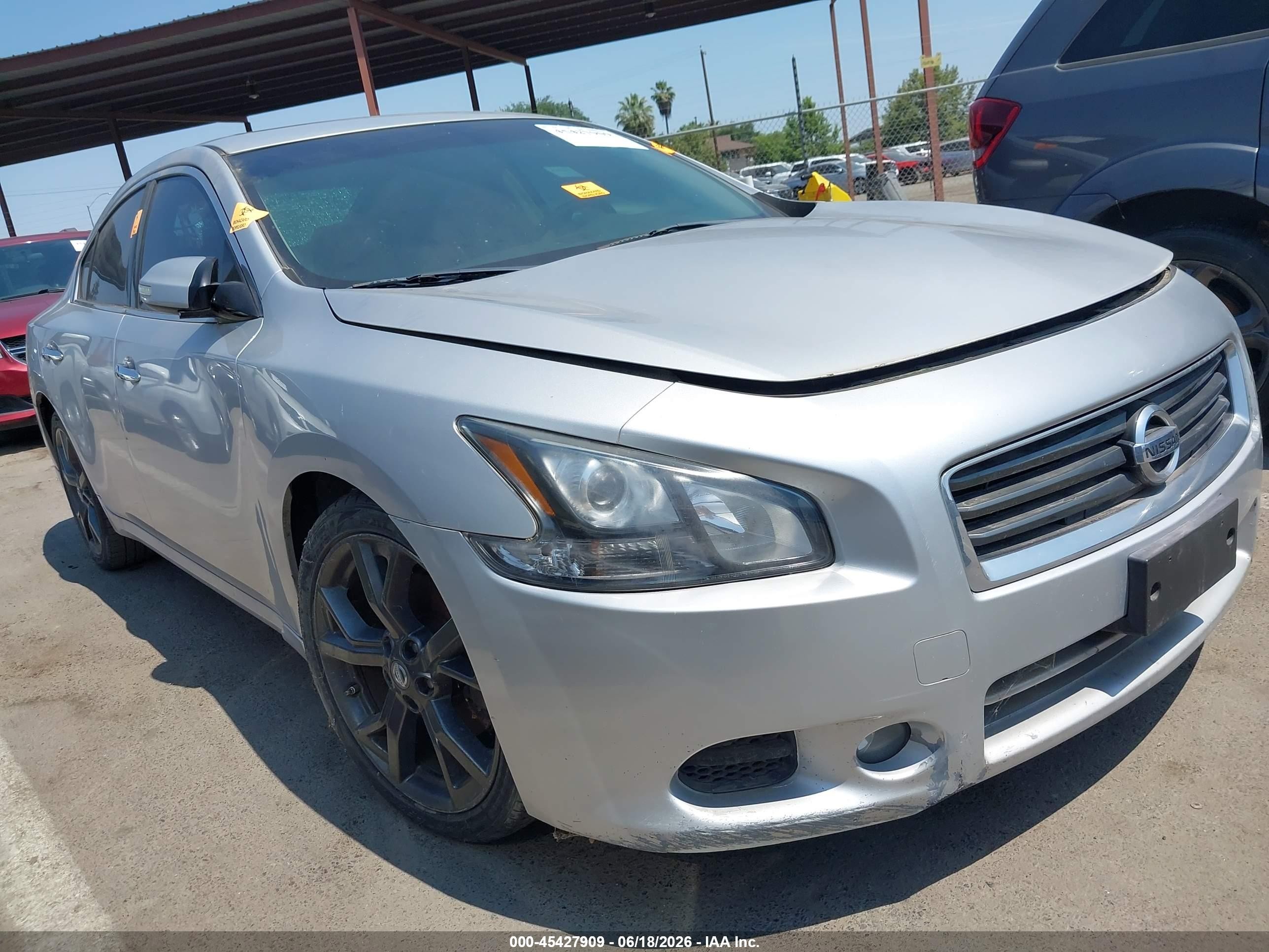 2013 Nissan Maxima S, VIN 1N4AA5AP7DC847439 — Обычный износ