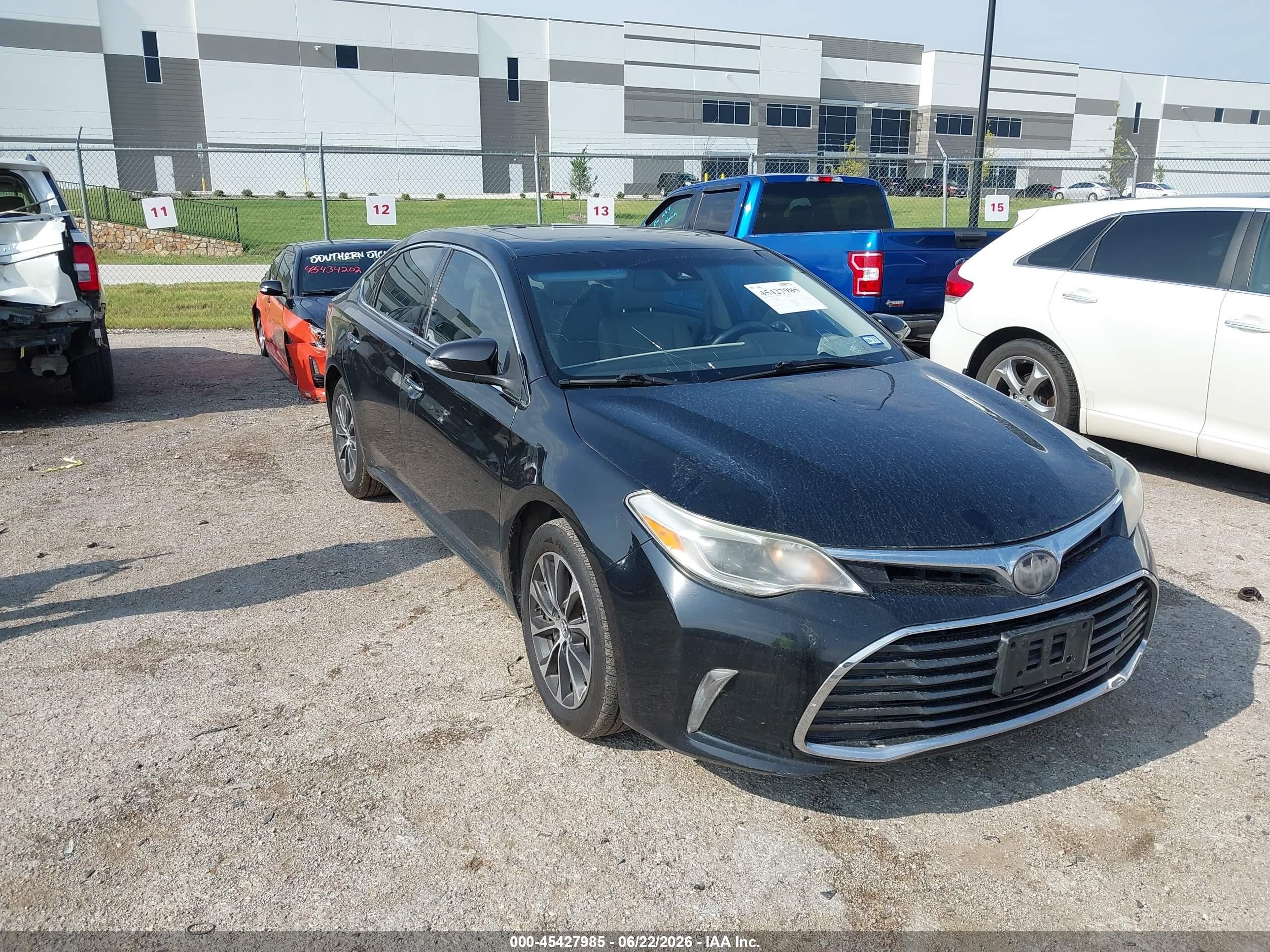2018 Toyota Avalon XLE, VIN 4T1BK1EB9JU288836 — Hail