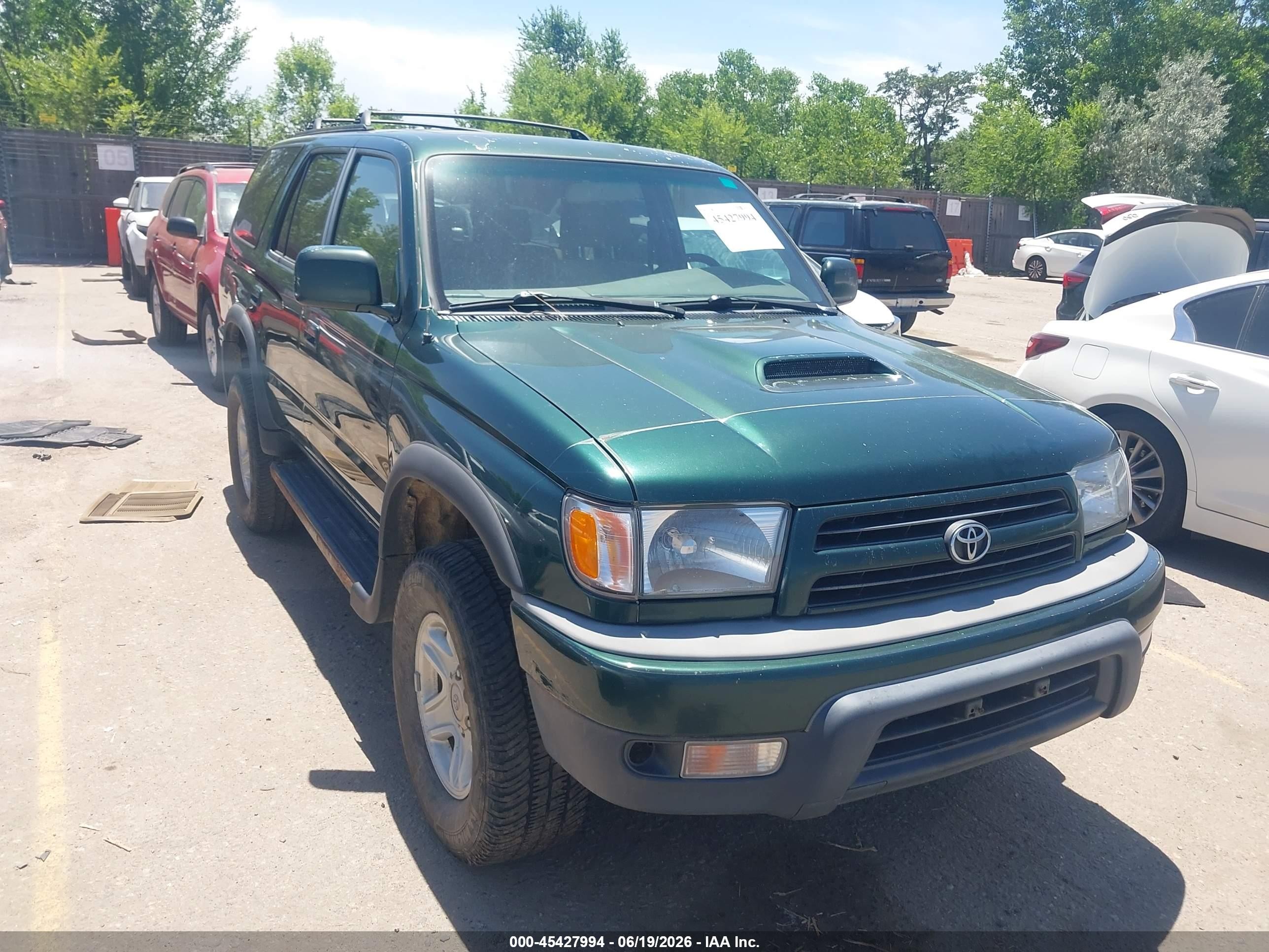 1999 Toyota 4Runner SR5, VIN JT3HN86R1X0236342 — Обычный износ
