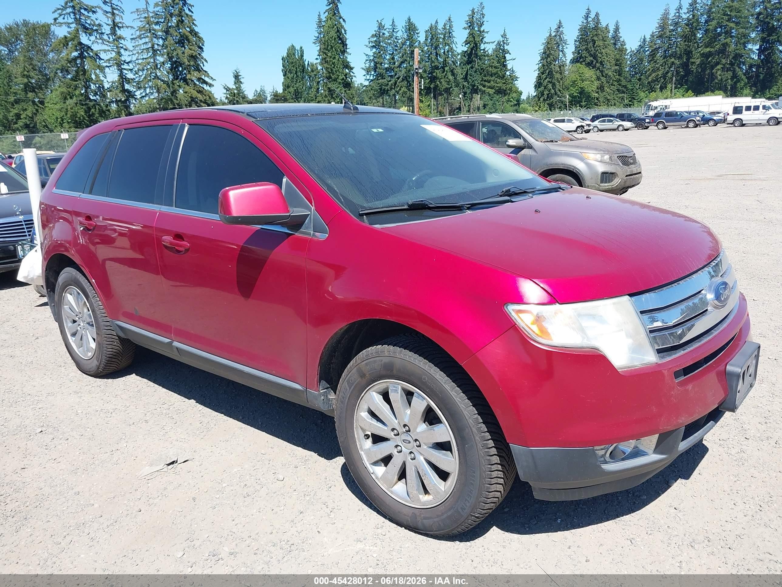 2009 Ford Edge Limited, VIN 2FMDK49C49BB00805 — Normal wear