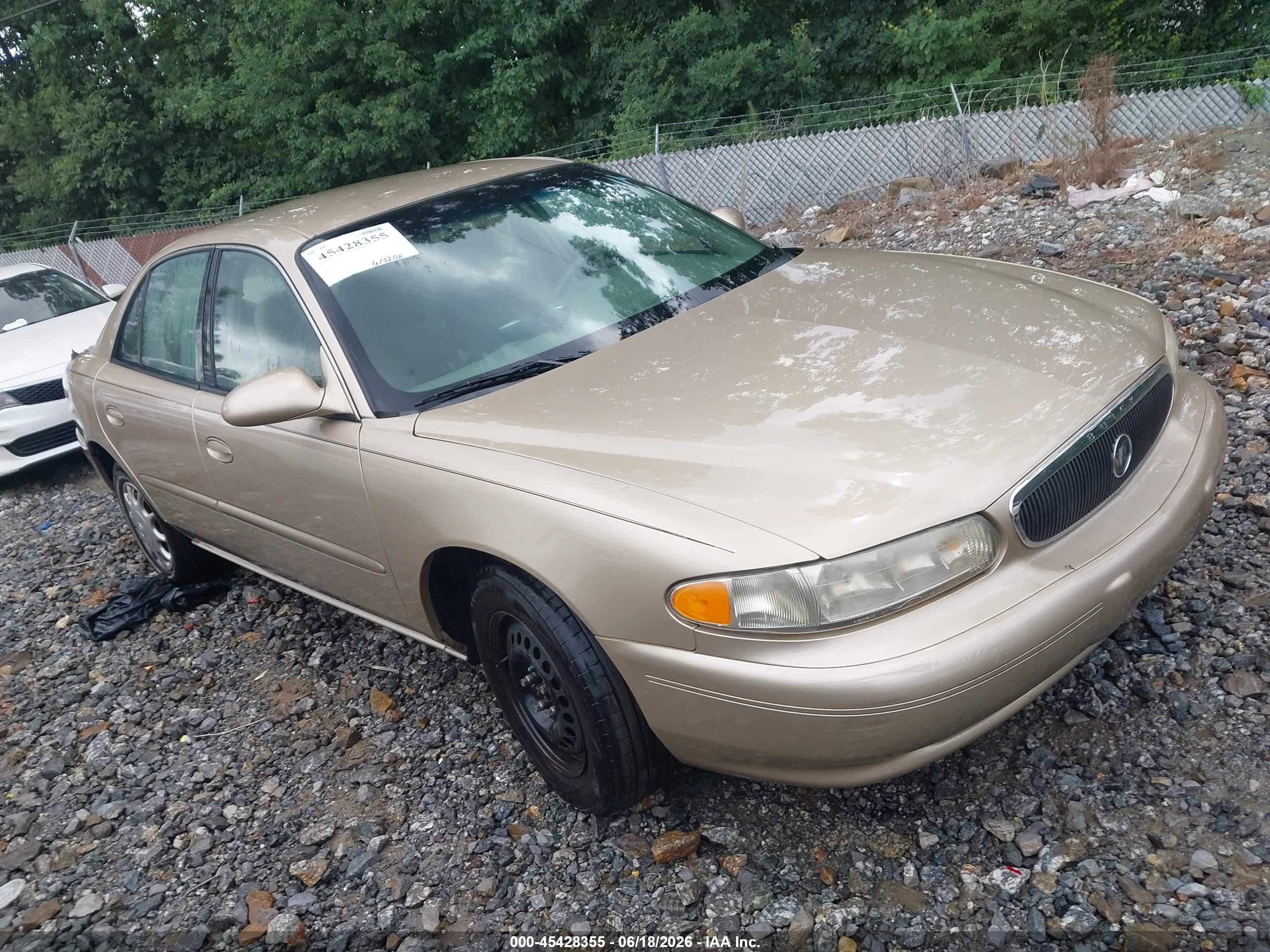 2005 Buick Century Custom, VIN 2G4WS52J651113126 — Бок