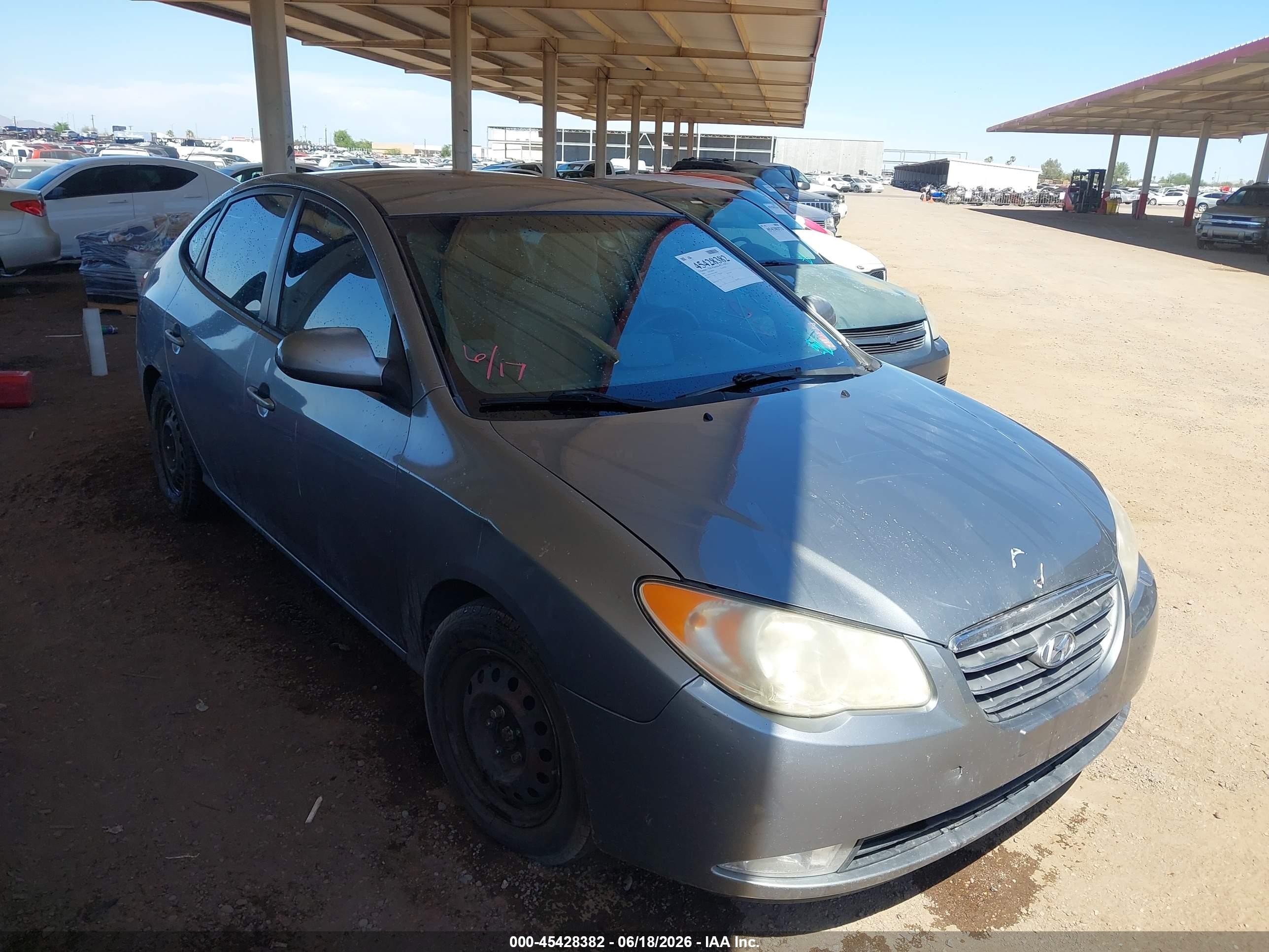 2010 Hyundai Elantra GLS, VIN KMHDU4AD0AU184814 — Front end