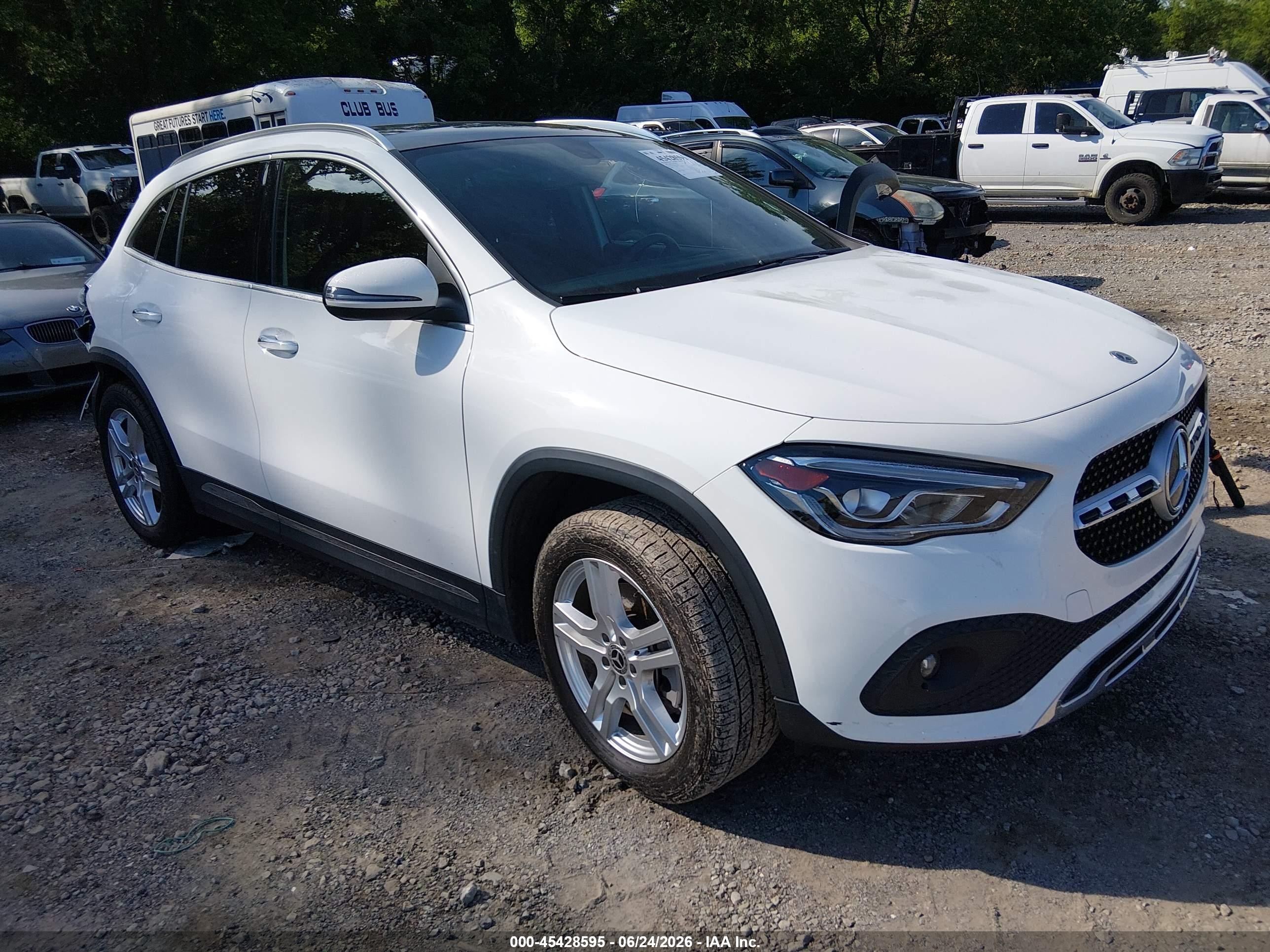 2021 Mercedes-Benz GLA 250, VIN W1N4N4GB0MJ264488 — Side