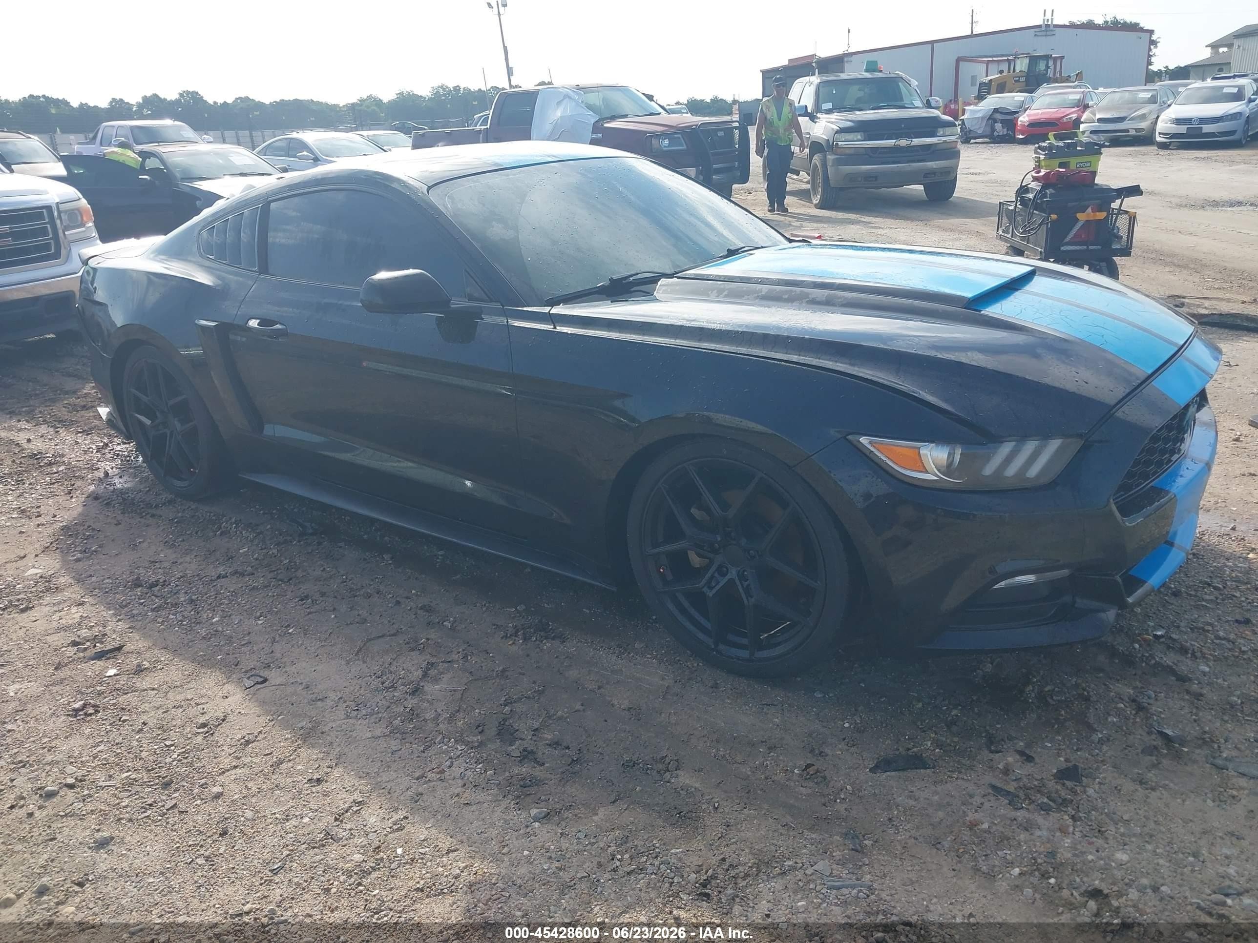 2015 Ford Mustang V6, VIN 1FA6P8AM3F5394584 — Water / flood