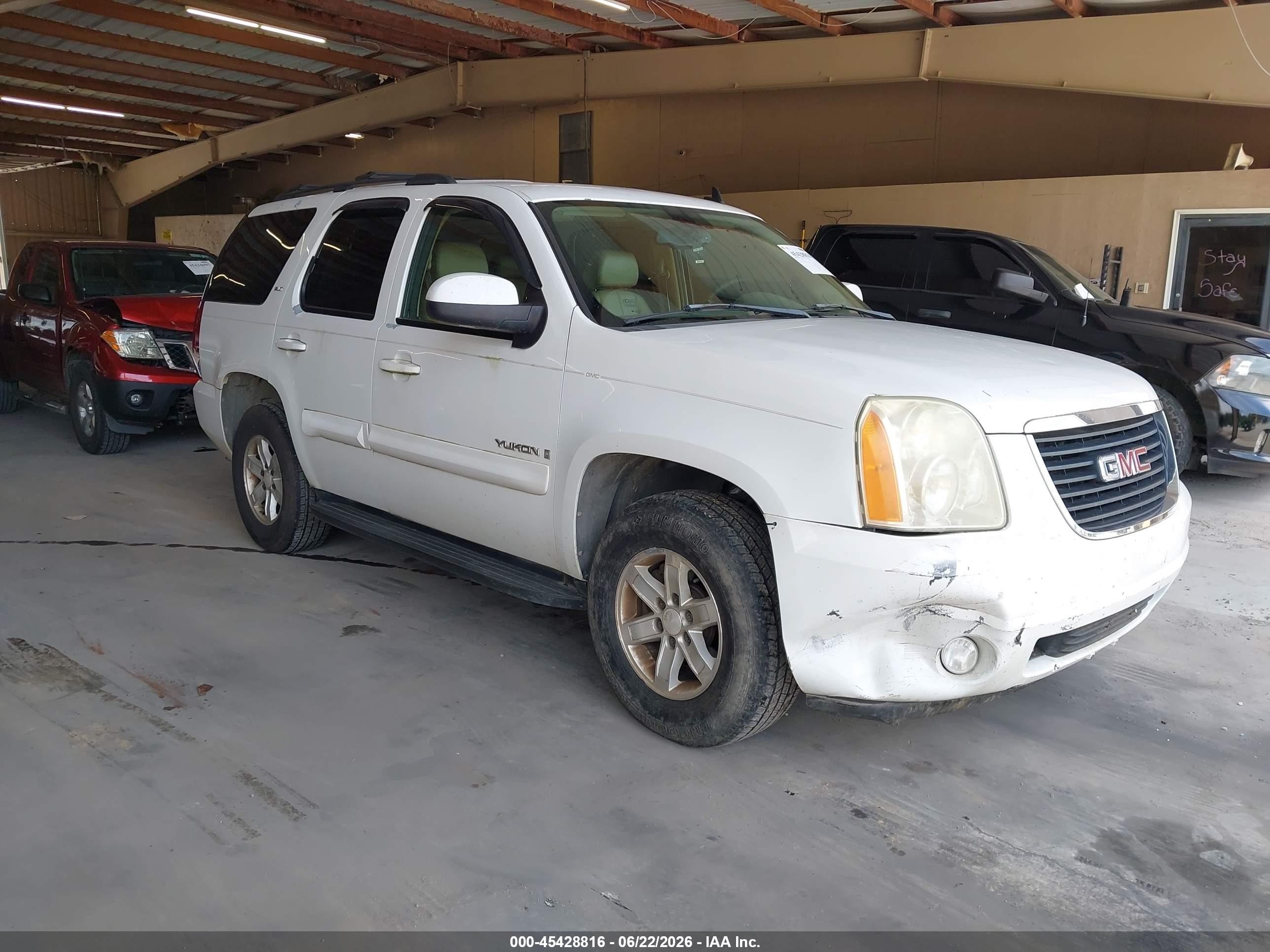 2007 GMC Yukon SLT, VIN 1GKFC13J67J123547 — All over