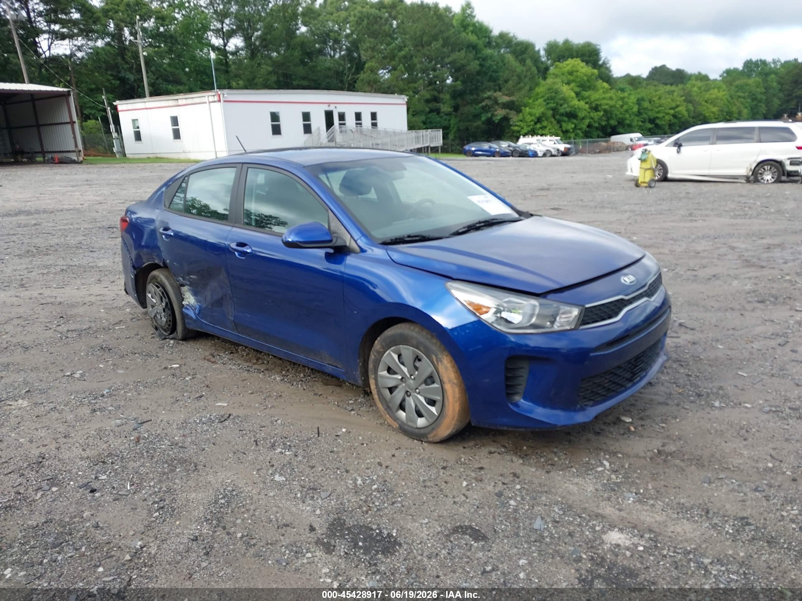 2020 Kia Rio LX, VIN 3KPA24ADXLE345717 — Rear end