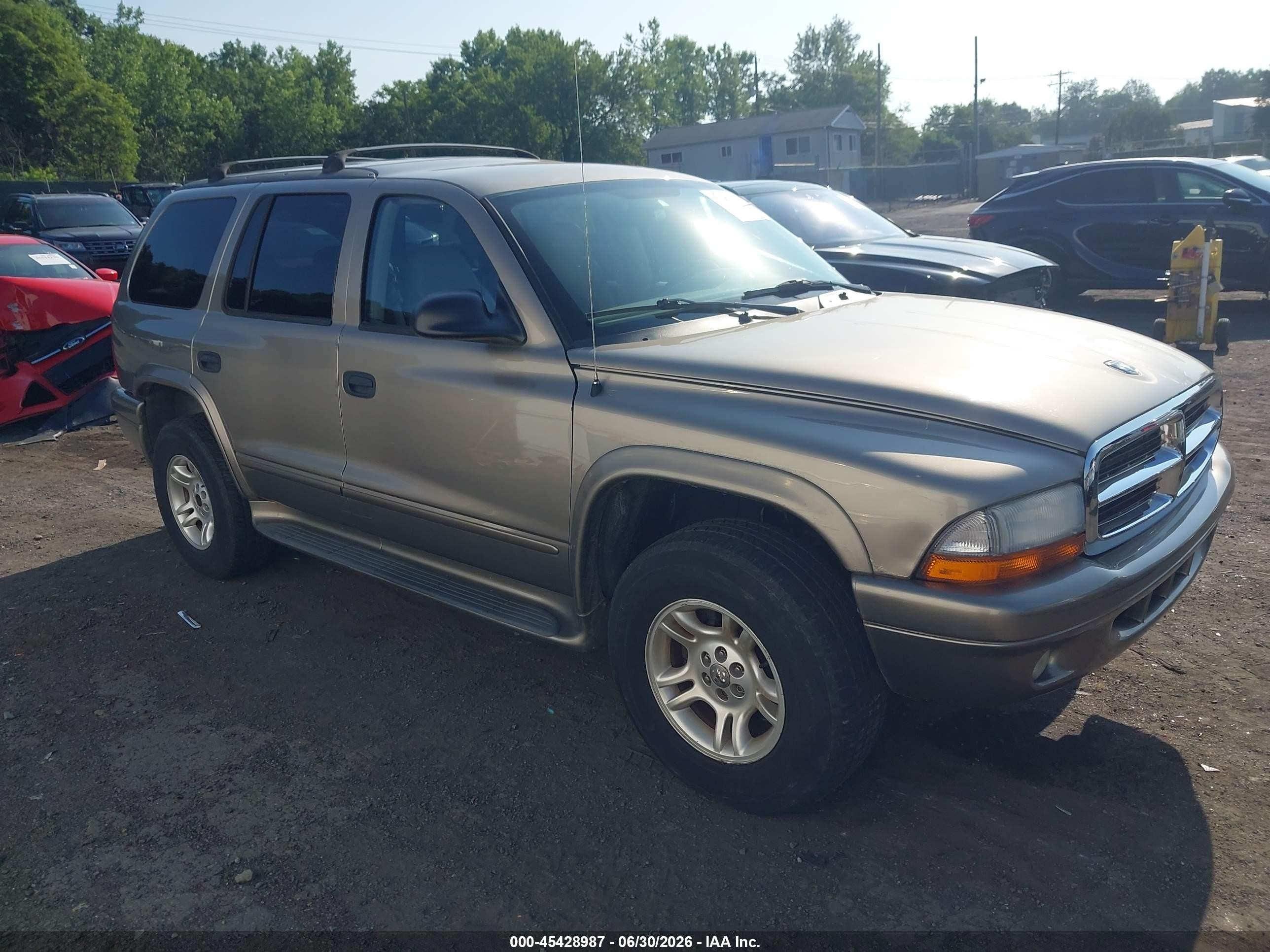 2003 Dodge Durango SLT, VIN 1D4HS48N43F612291 — Side
