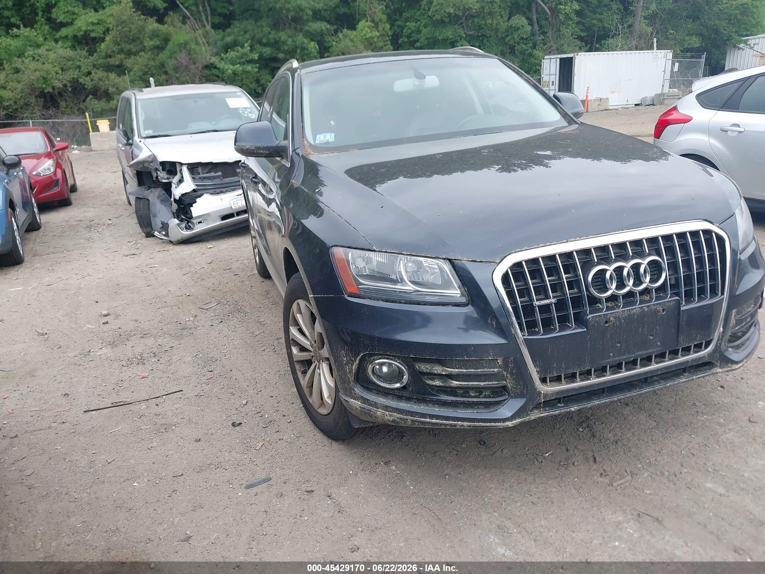 2014 Audi Q5 Premium, VIN WA1CFAFP3EA112860 — Обычный износ