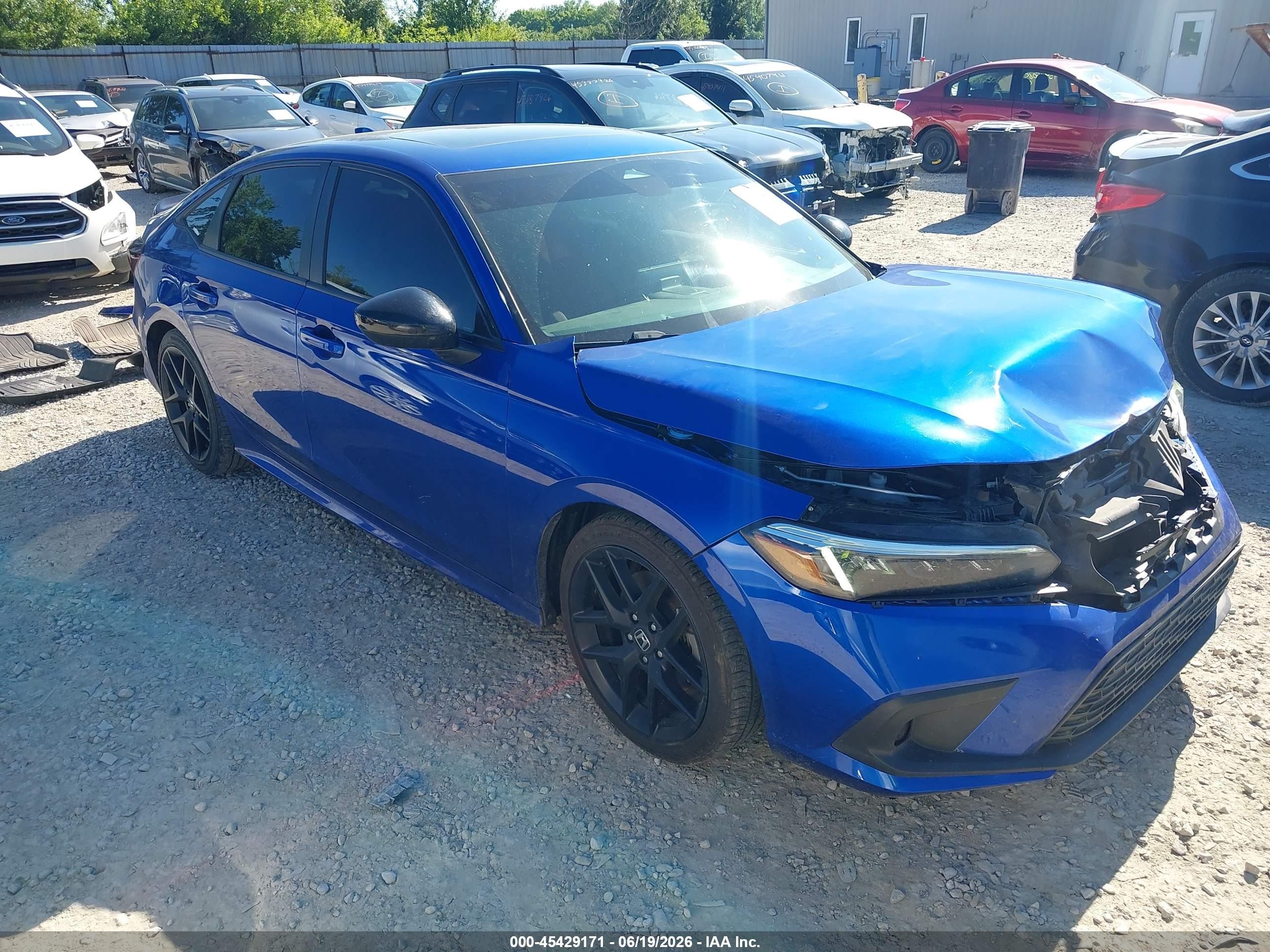 2022 Honda Civic Si, VIN 2HGFE1E58NH476099 — Front end