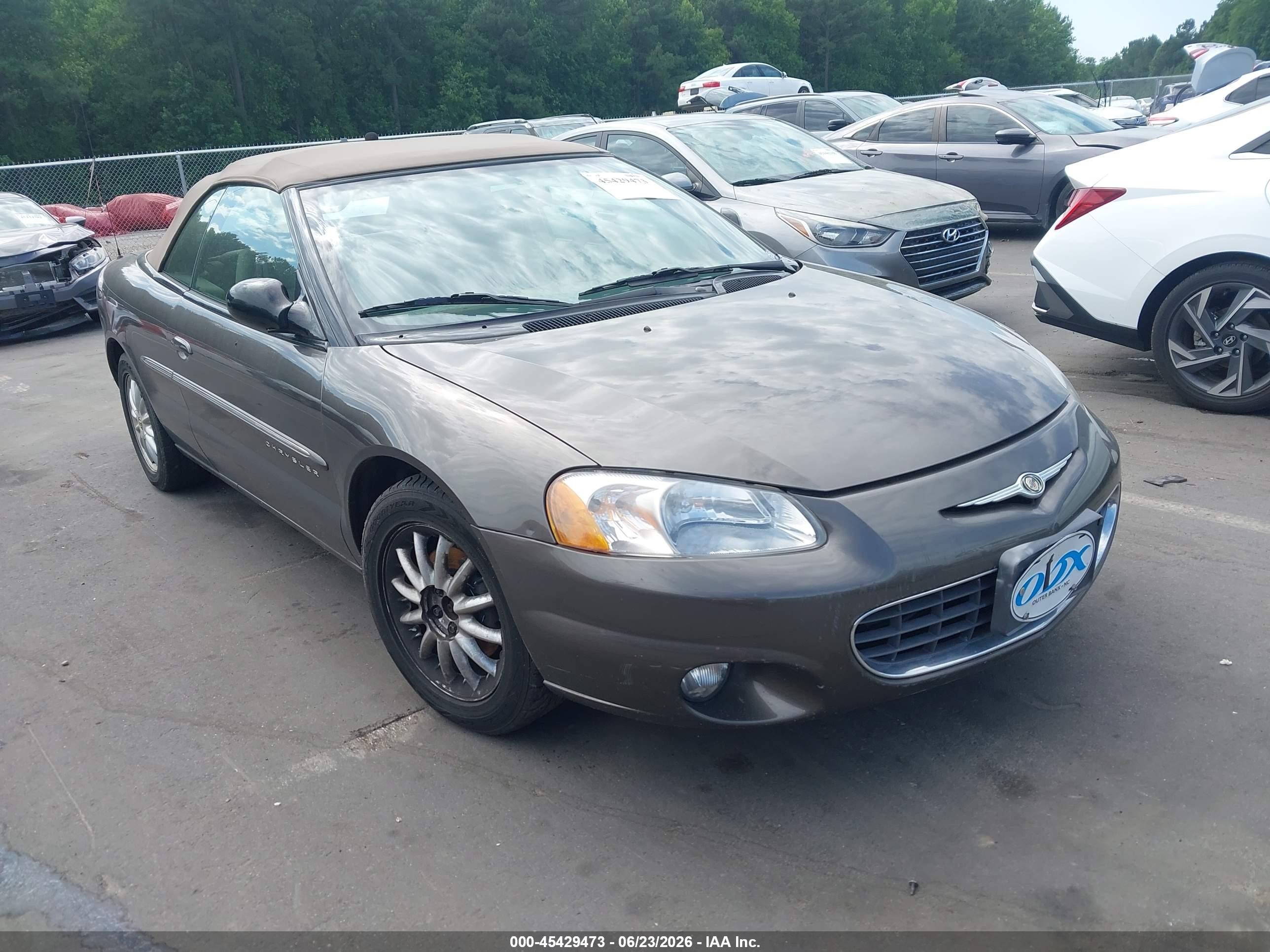 2001 Chrysler Sebring LXi, VIN 1C3EL55U41N586362 — Обычный износ