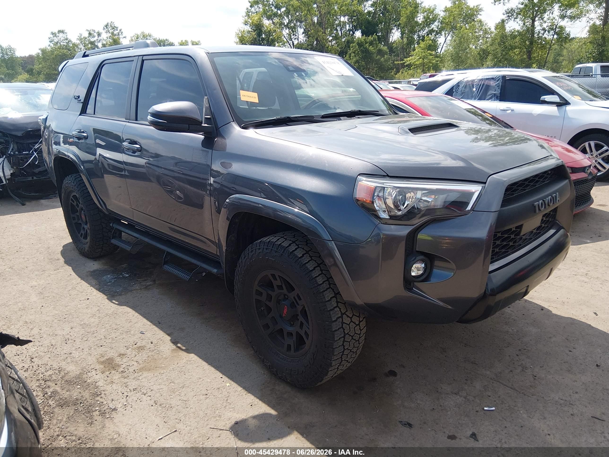 2021 Toyota 4Runner TRD Off Road Premium, VIN JTERU5JR7M5857121 — Hail