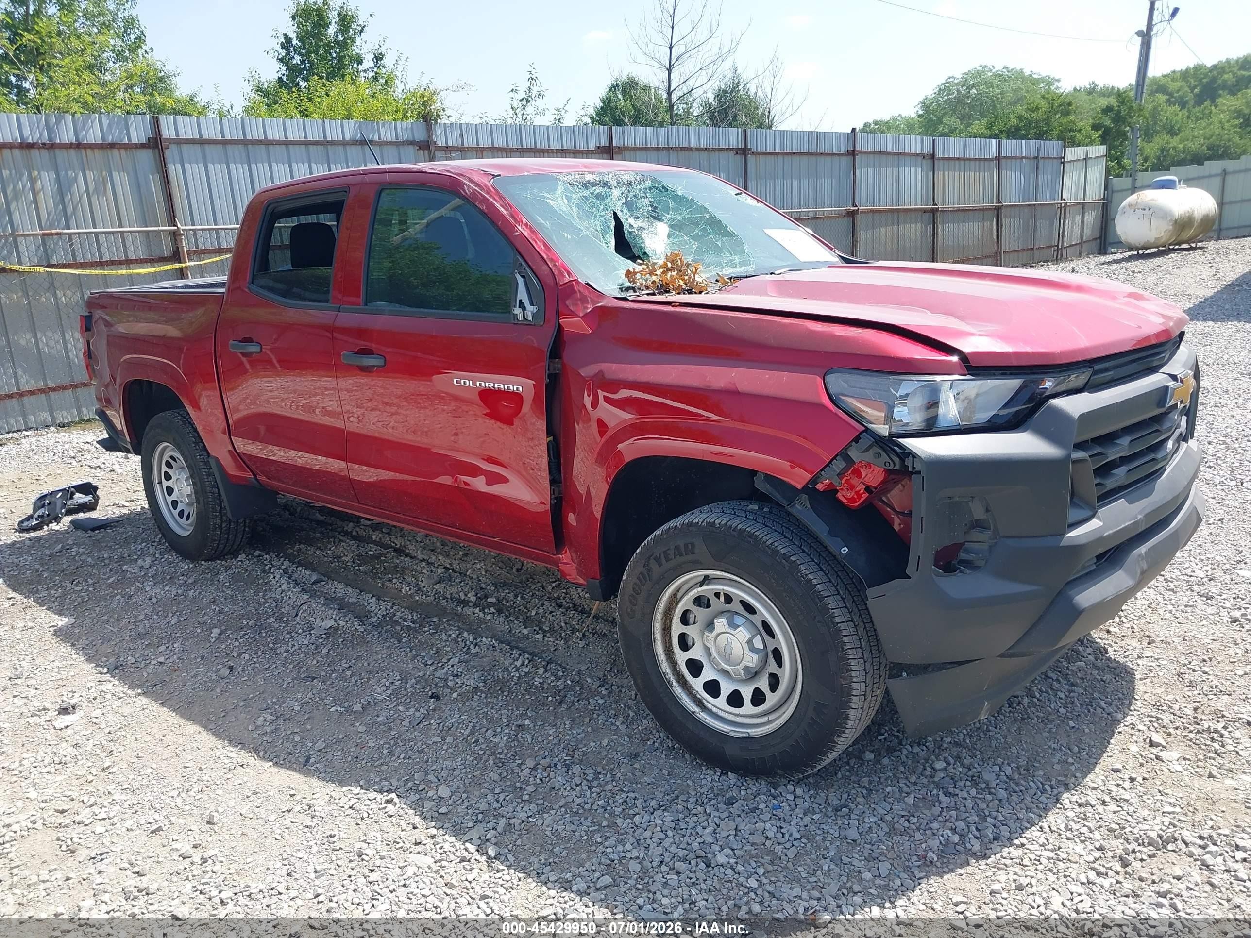 2026 Chevrolet Colorado 2WD Work Truck, VIN 1GCPSBEK4T1186509 — All over