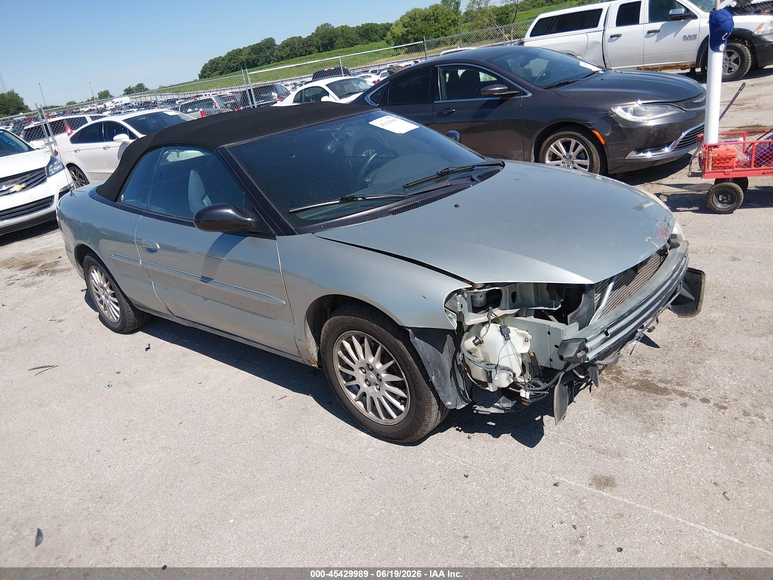 2006 Chrysler Sebring Touring, VIN 1C3EL55R96N120350 — По всему кузову