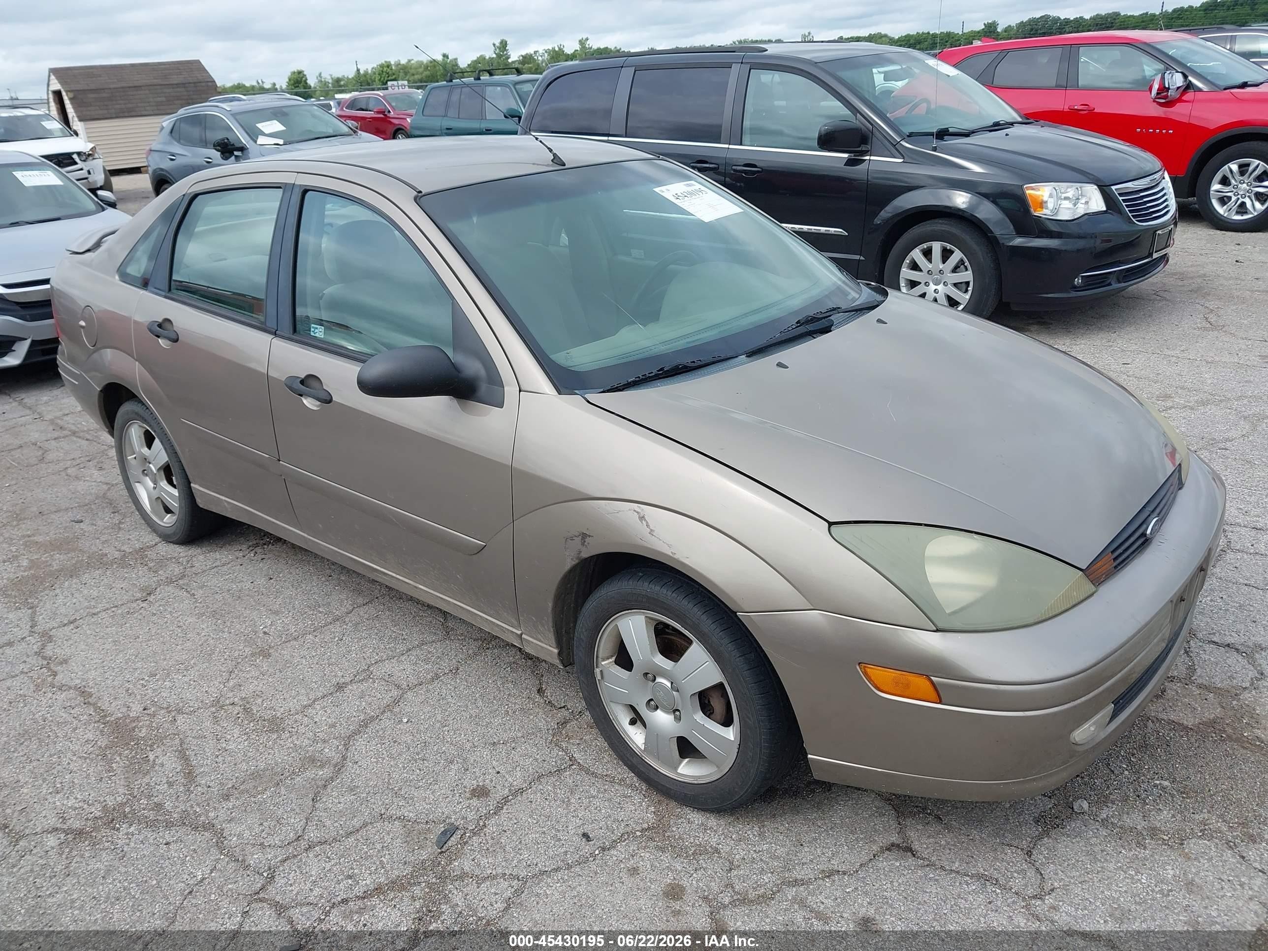 2004 Ford Focus ZTS, VIN 1FAHP38Z04W168572 — Обычный износ