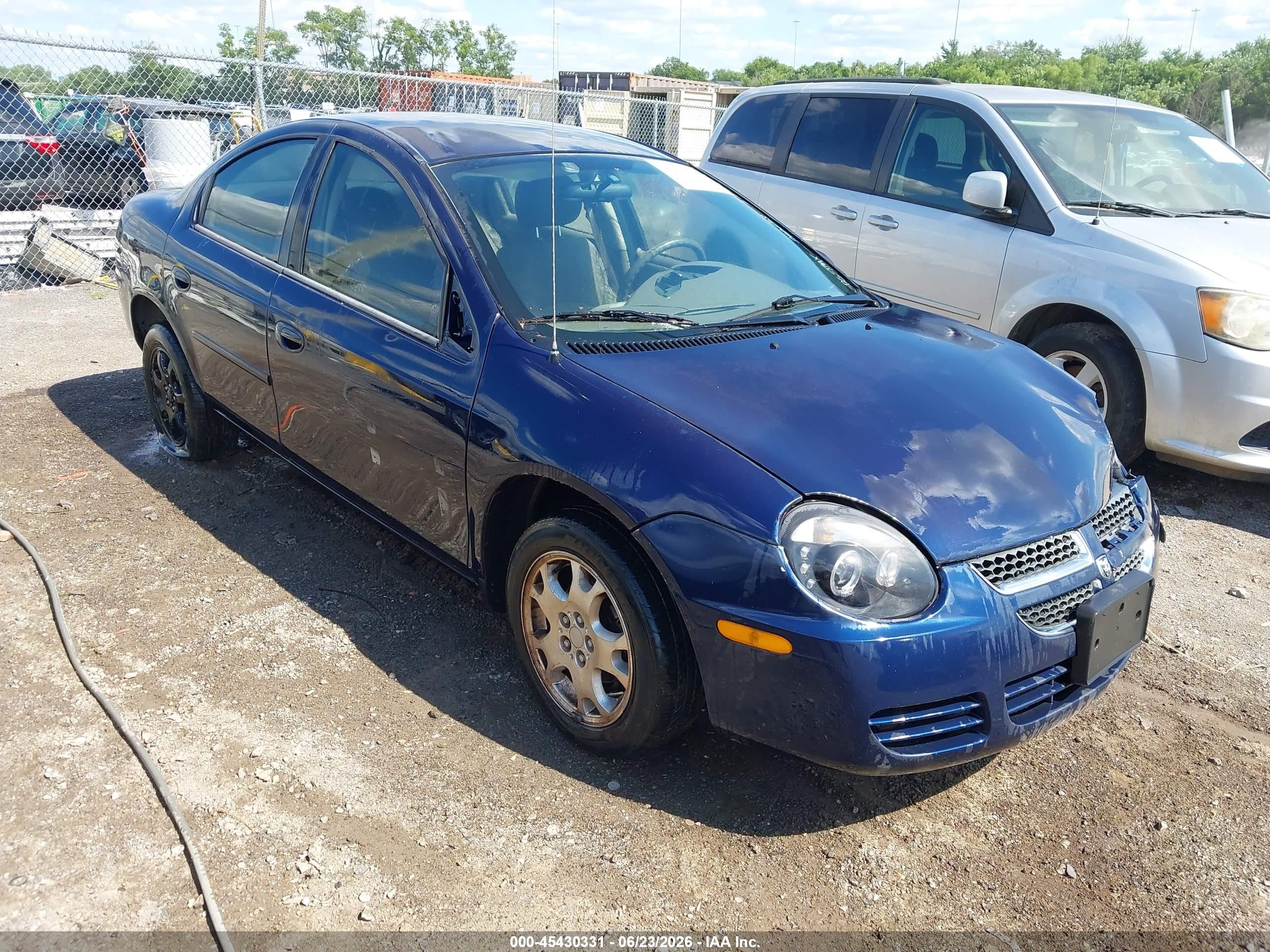 2005 Dodge Neon SXT, VIN 1B3ES56C45D260658 — Обычный износ