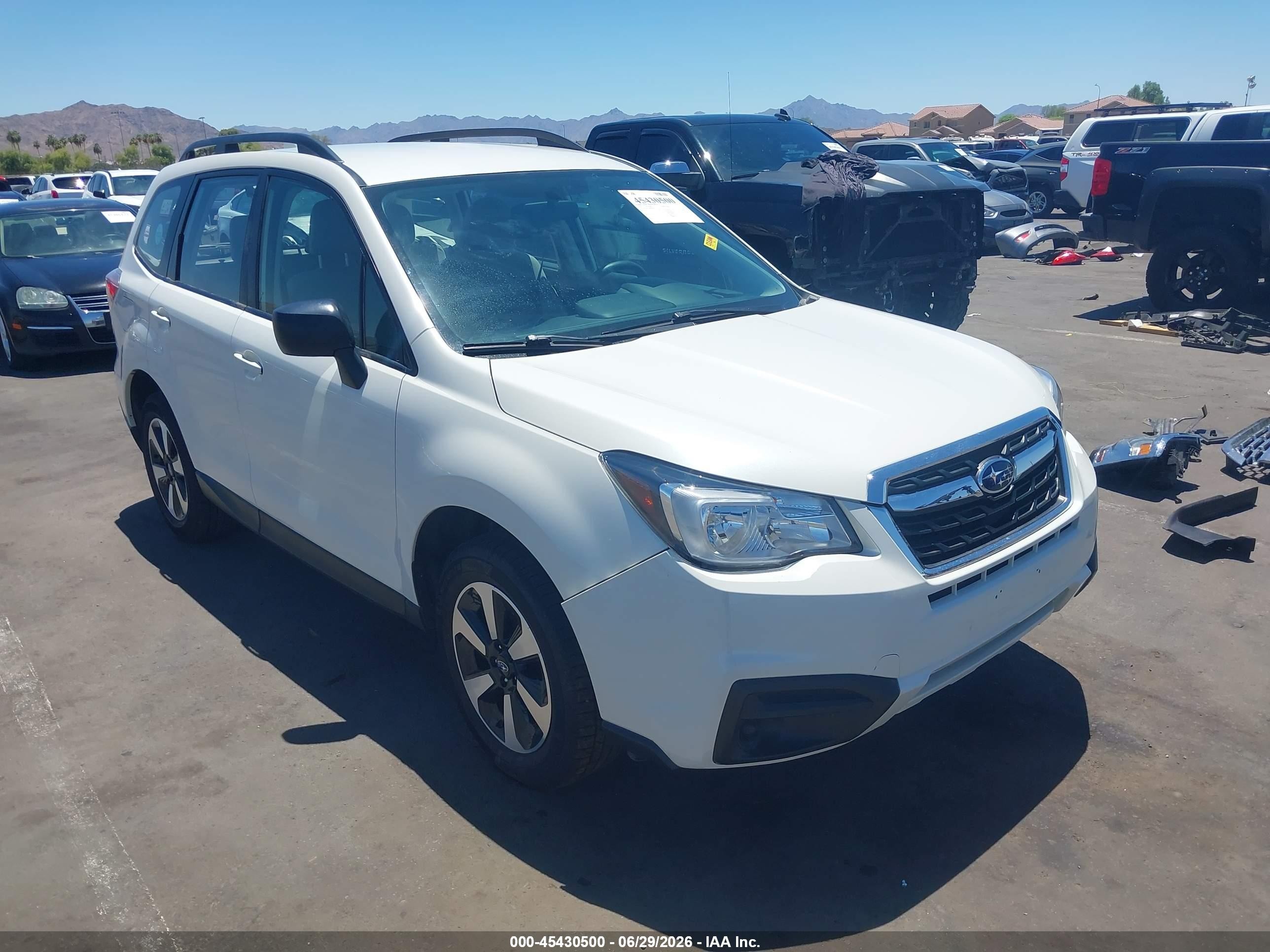 2018 Subaru Forester, VIN JF2SJABC7JH604068 — Side