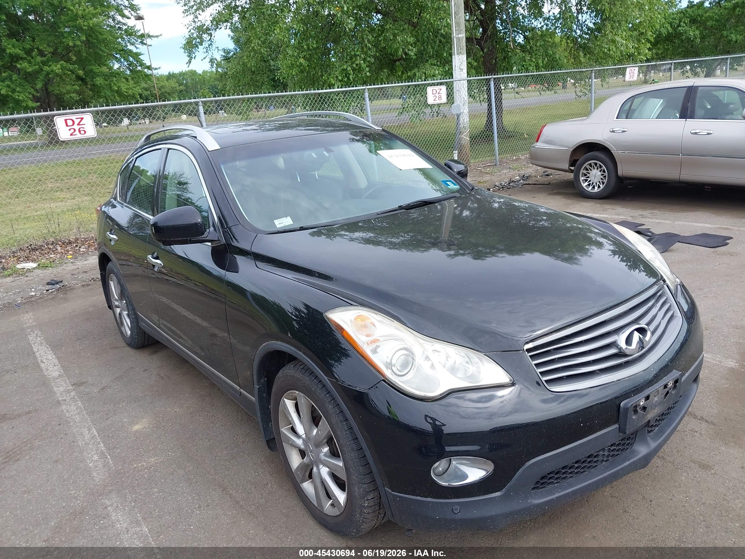 2011 Infiniti EX Journey, VIN JN1AJ0HR9BM852446 — Side