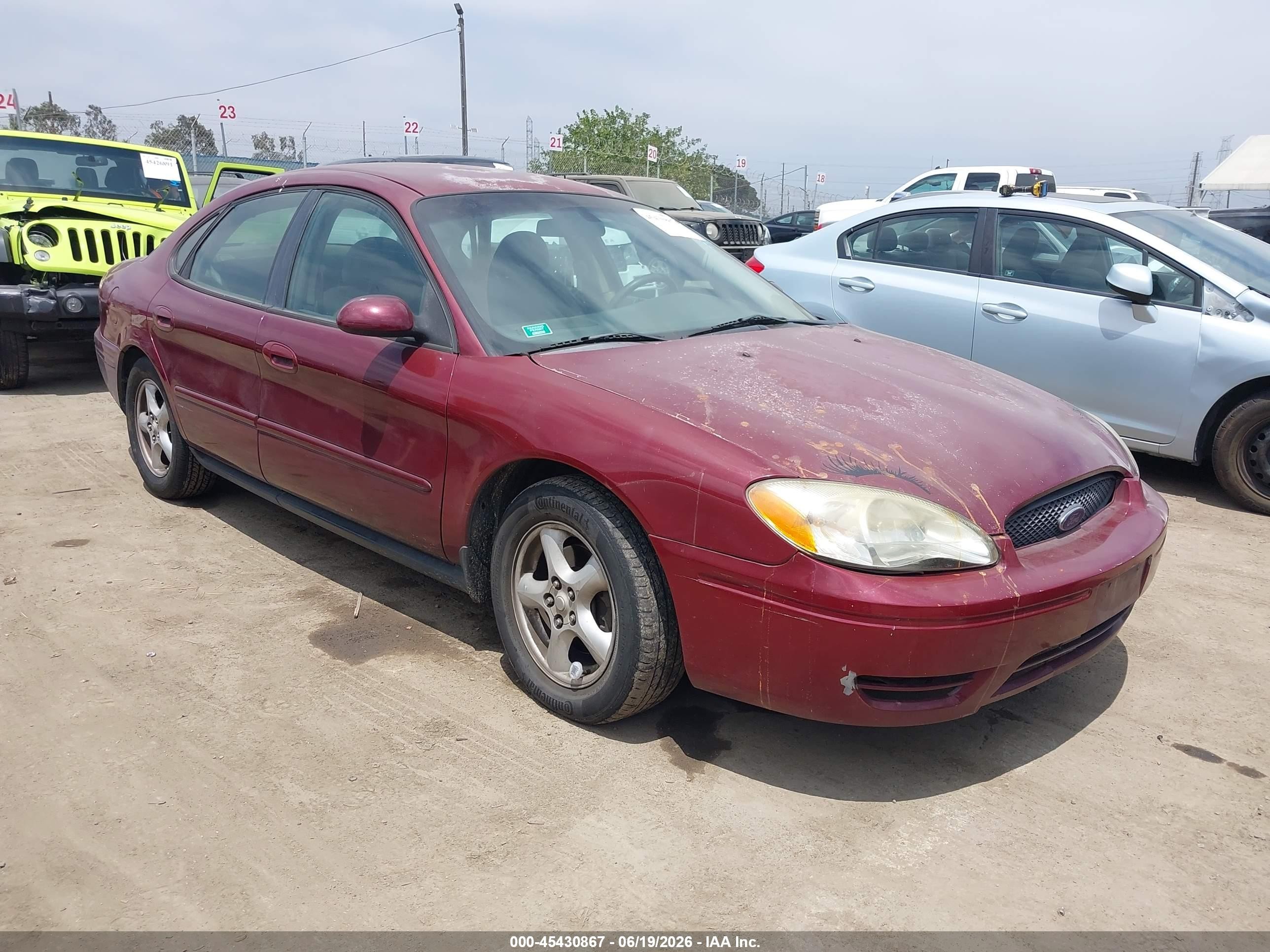2004 Ford Taurus SE, VIN 1FAFP53U84G127924 — Обычный износ