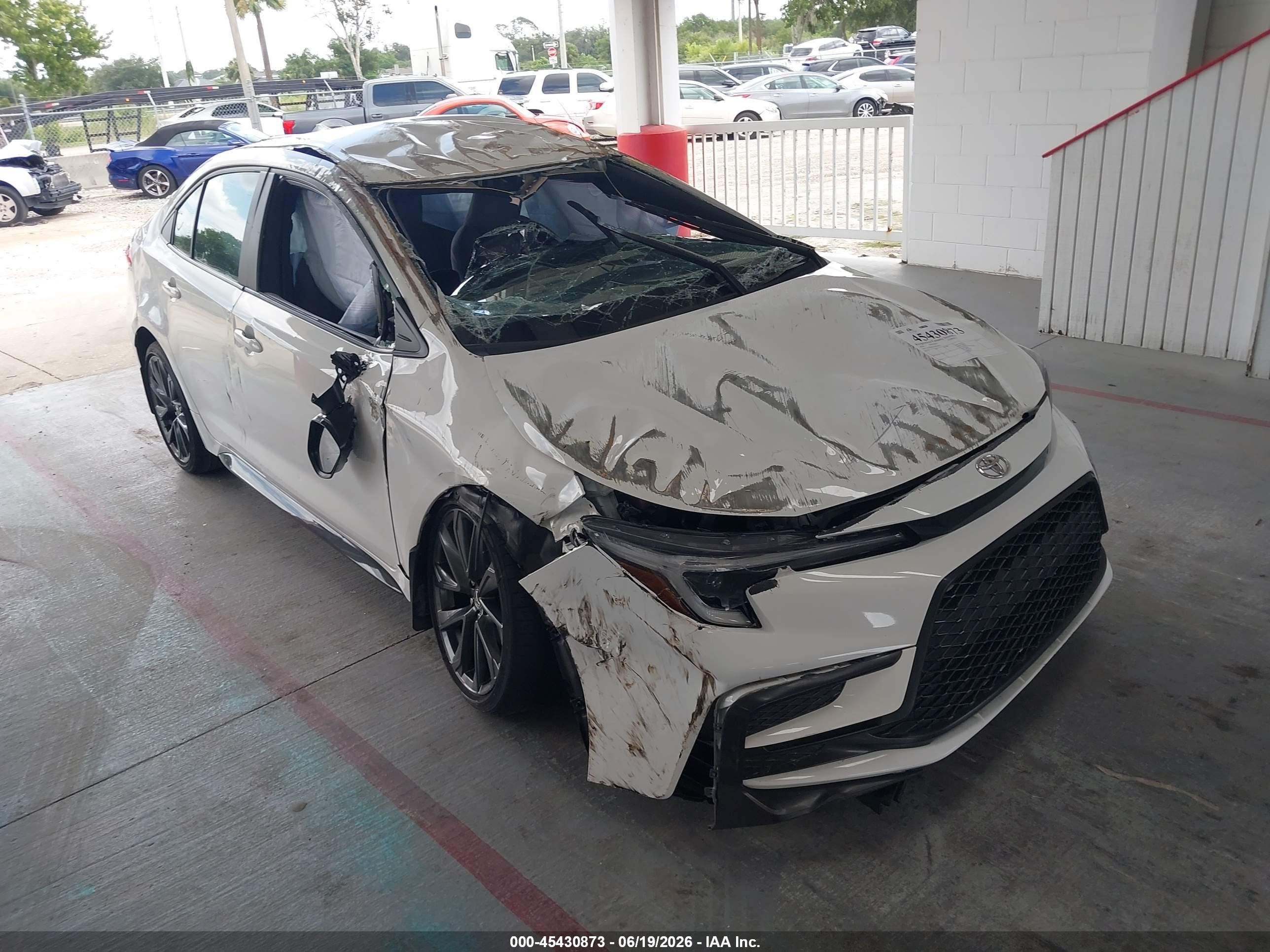 2024 Toyota Corolla SE, VIN 5YFS4MCE2RP207973 — Rollover