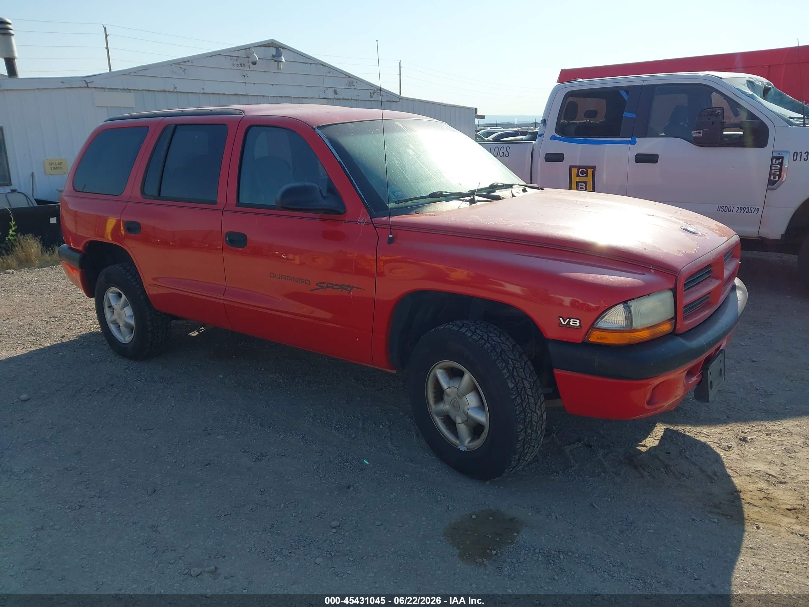 2000 Dodge Durango, VIN 1B4HS28N8YF222560 — Normal wear