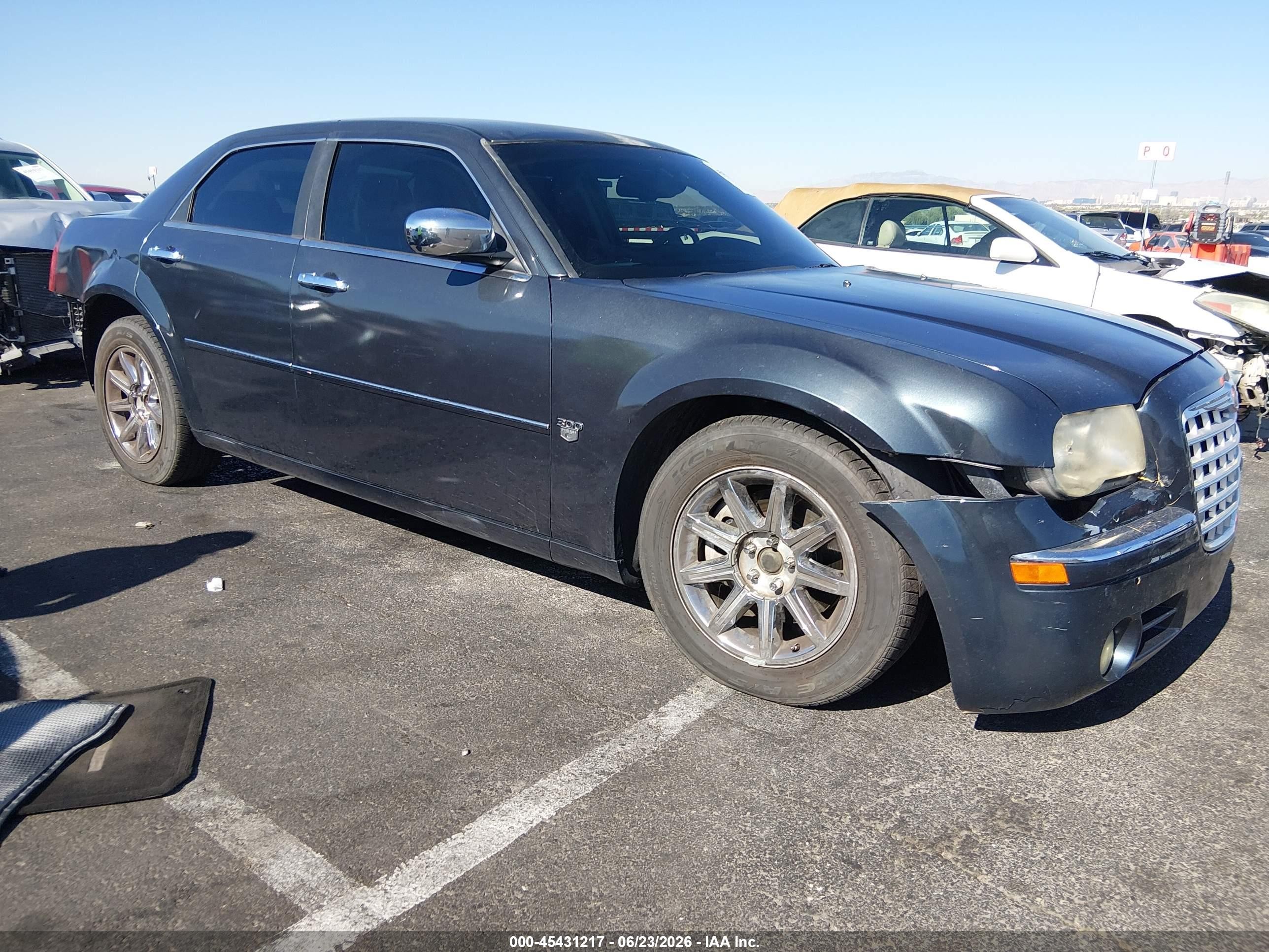 2007 Chrysler 300 C, VIN 2C3KA63H17H802559 — Frame damage