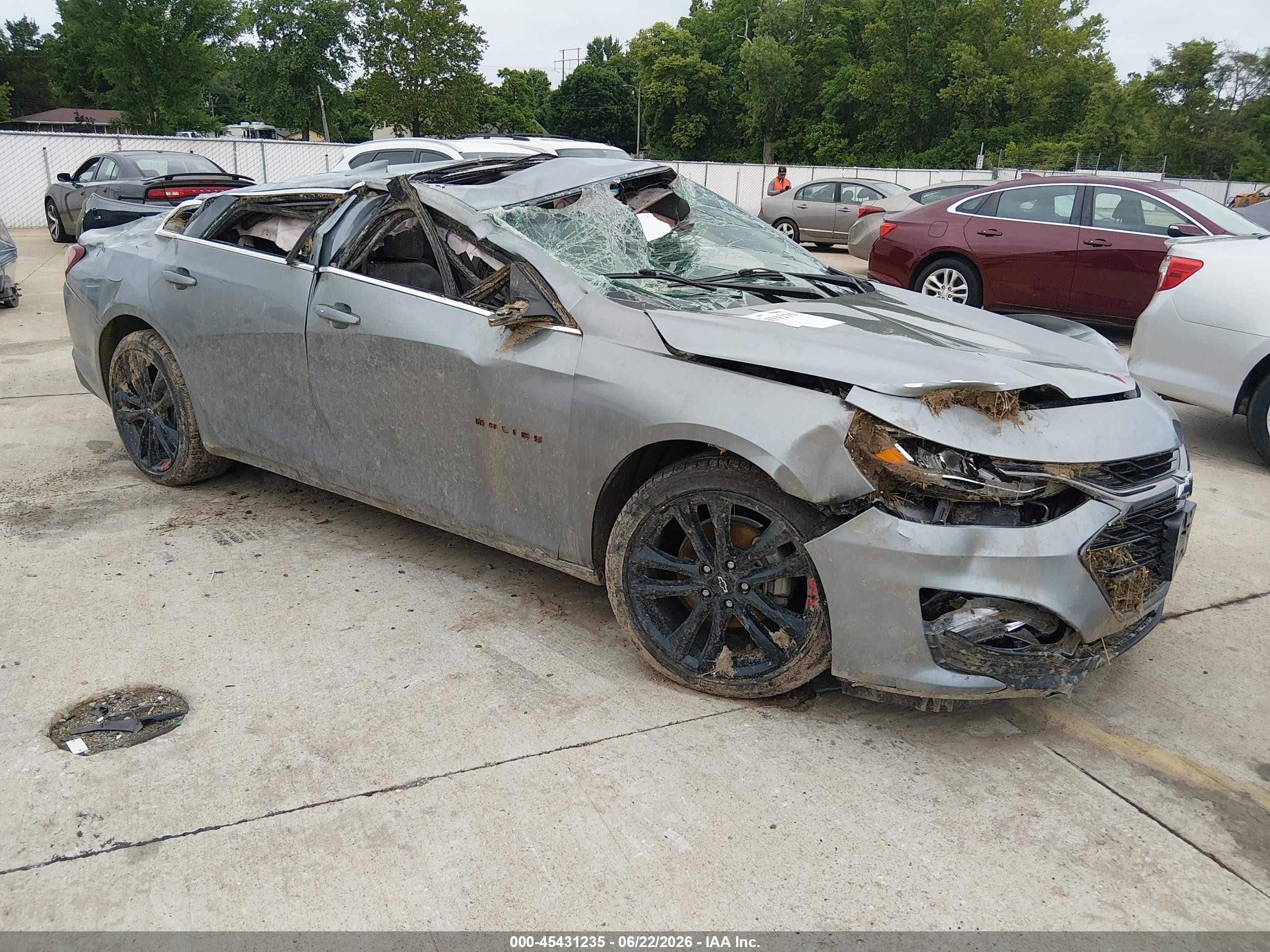 2023 Chevrolet Malibu LT, VIN 1G1ZE5ST1PF142967 — Rollover