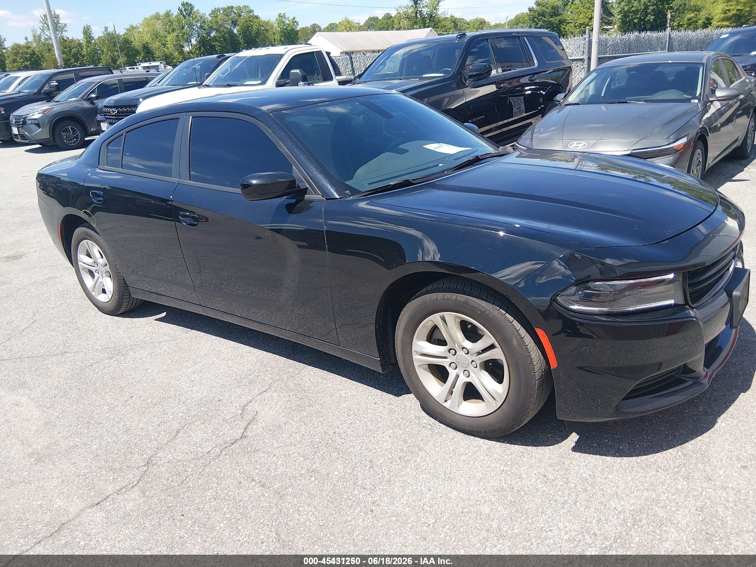 2021 Dodge Charger SXT, VIN 2C3CDXBG9MH607766 — Normal wear