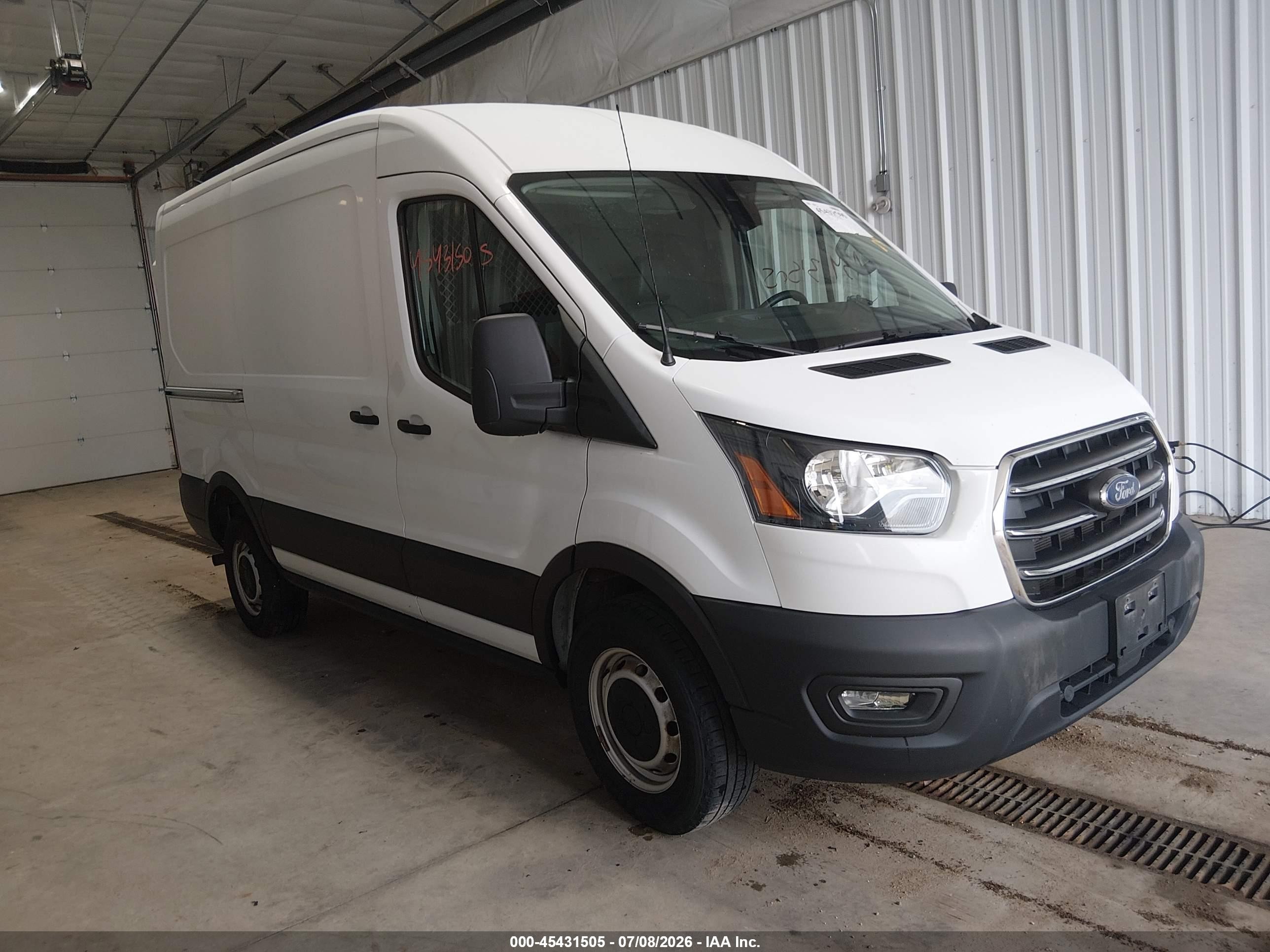 2020 Ford Transit Cargo, VIN 1FTBR1C80LKA76414 — Rear end