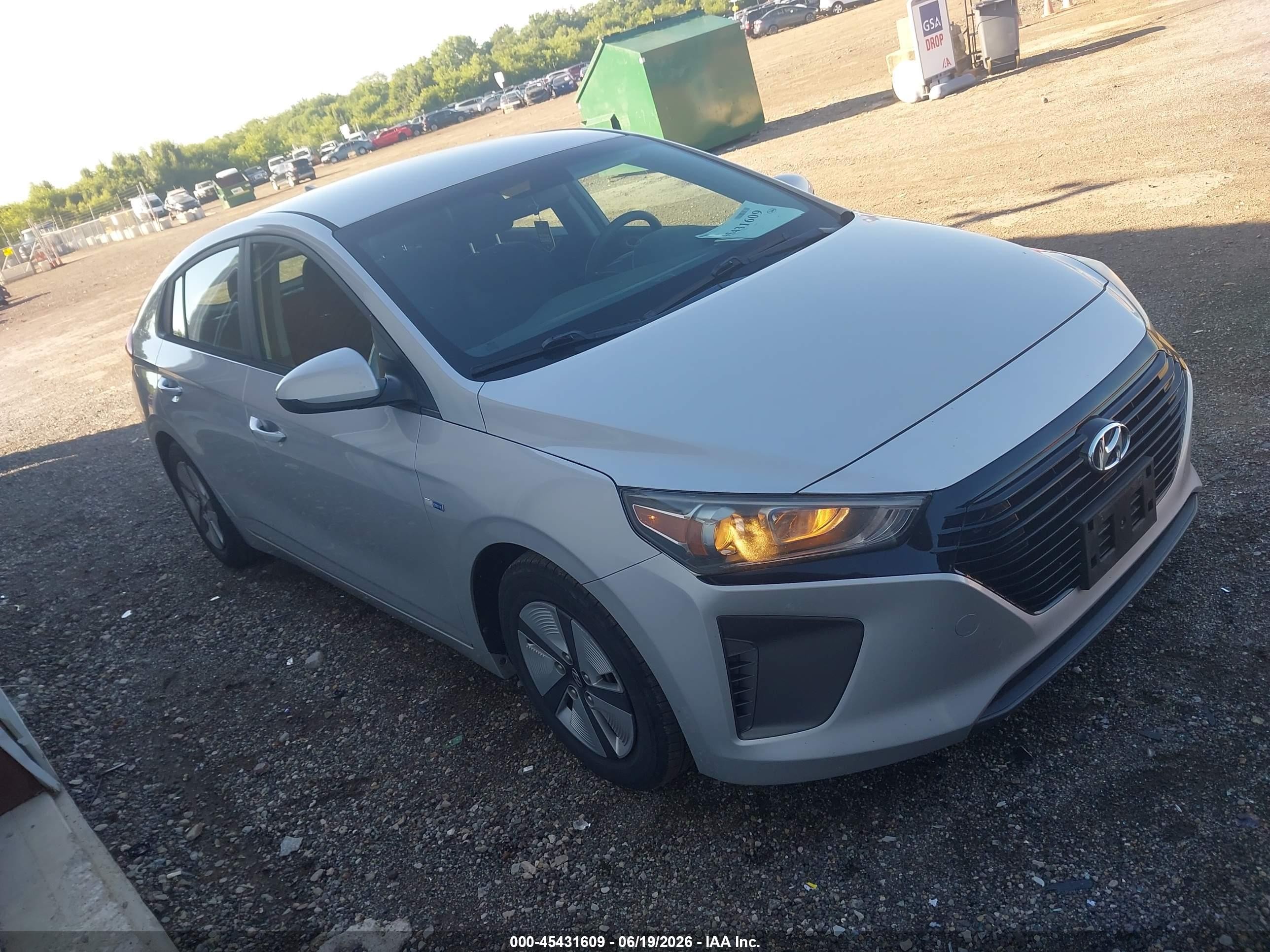 2019 Hyundai Ioniq Blue, VIN KMHC65LC6KU106877 — Обычный износ