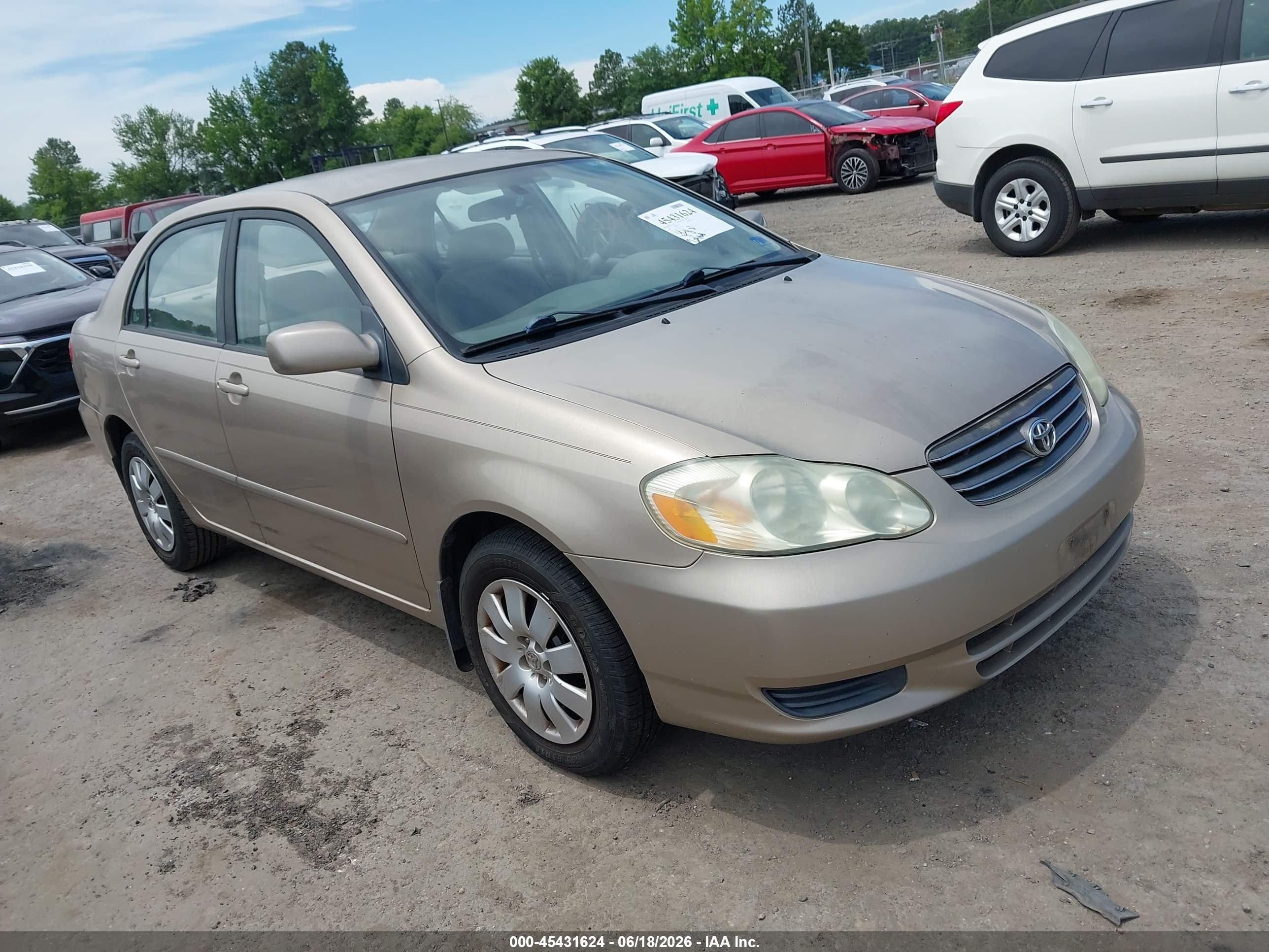 2004 Toyota Corolla S, VIN 1NXBR32EX4Z315696 — Normal wear
