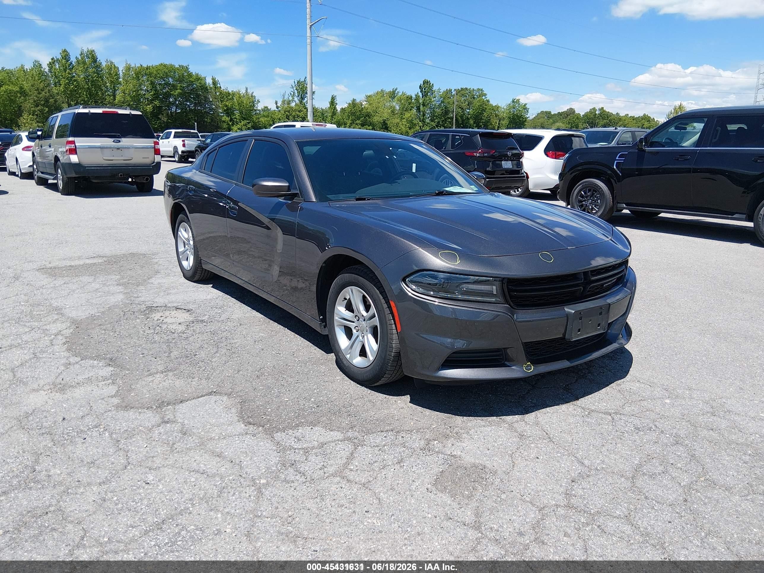 2020 Dodge Charger SXT, VIN 2C3CDXBG7LH188413 — Normal wear