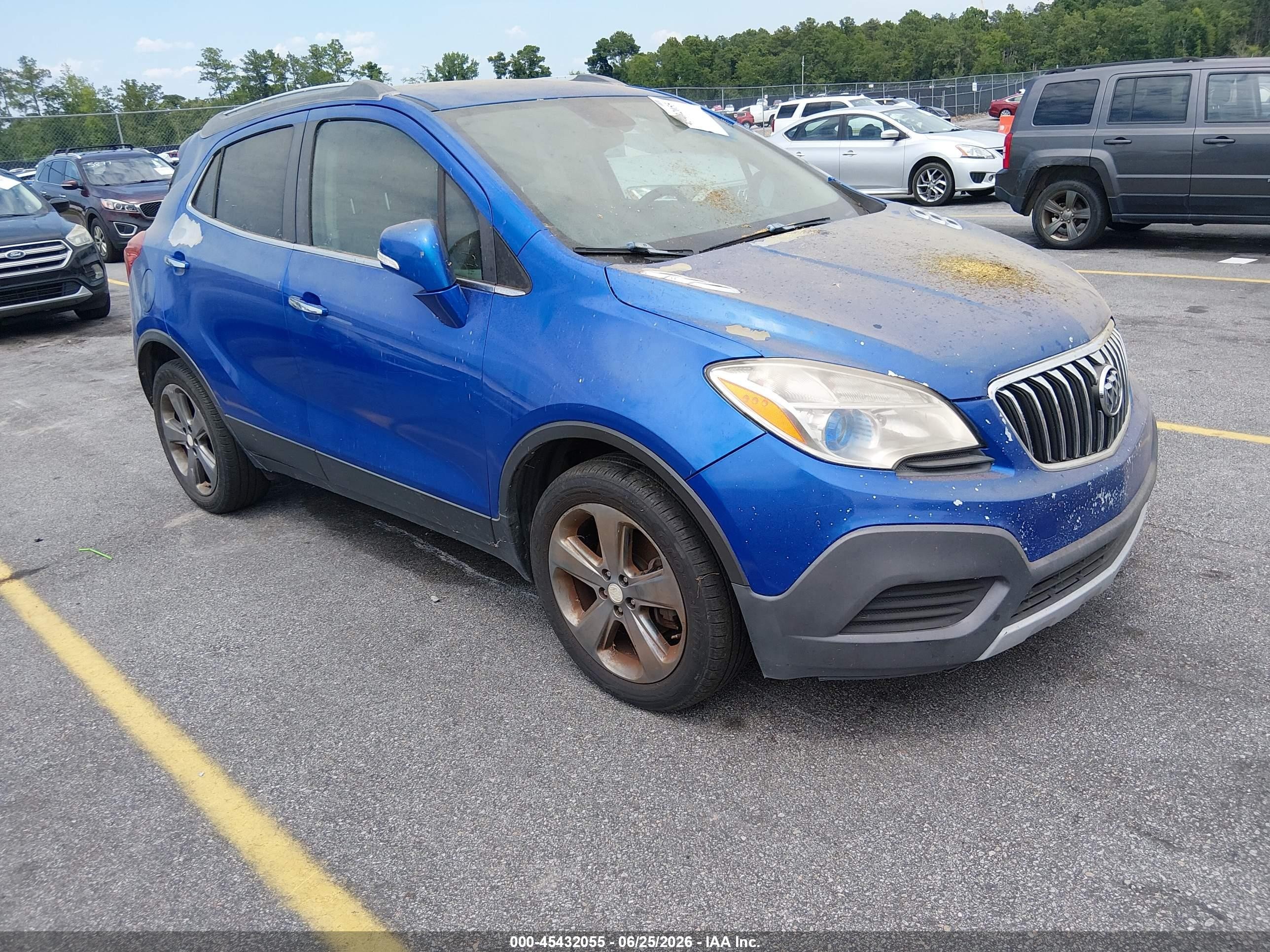2014 Buick Encore, VIN KL4CJASB8EB551622 — Normal wear