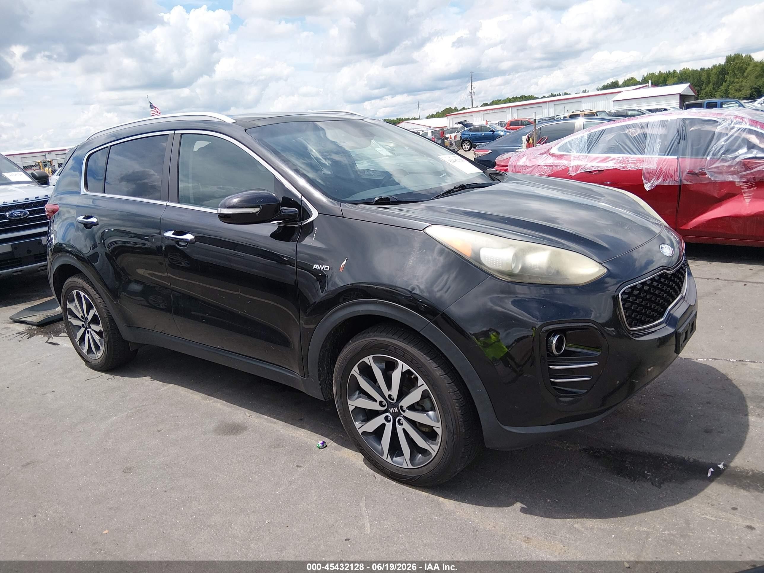 2017 Kia Sportage EX, VIN KNDPNCAC6H7204119 — Roof
