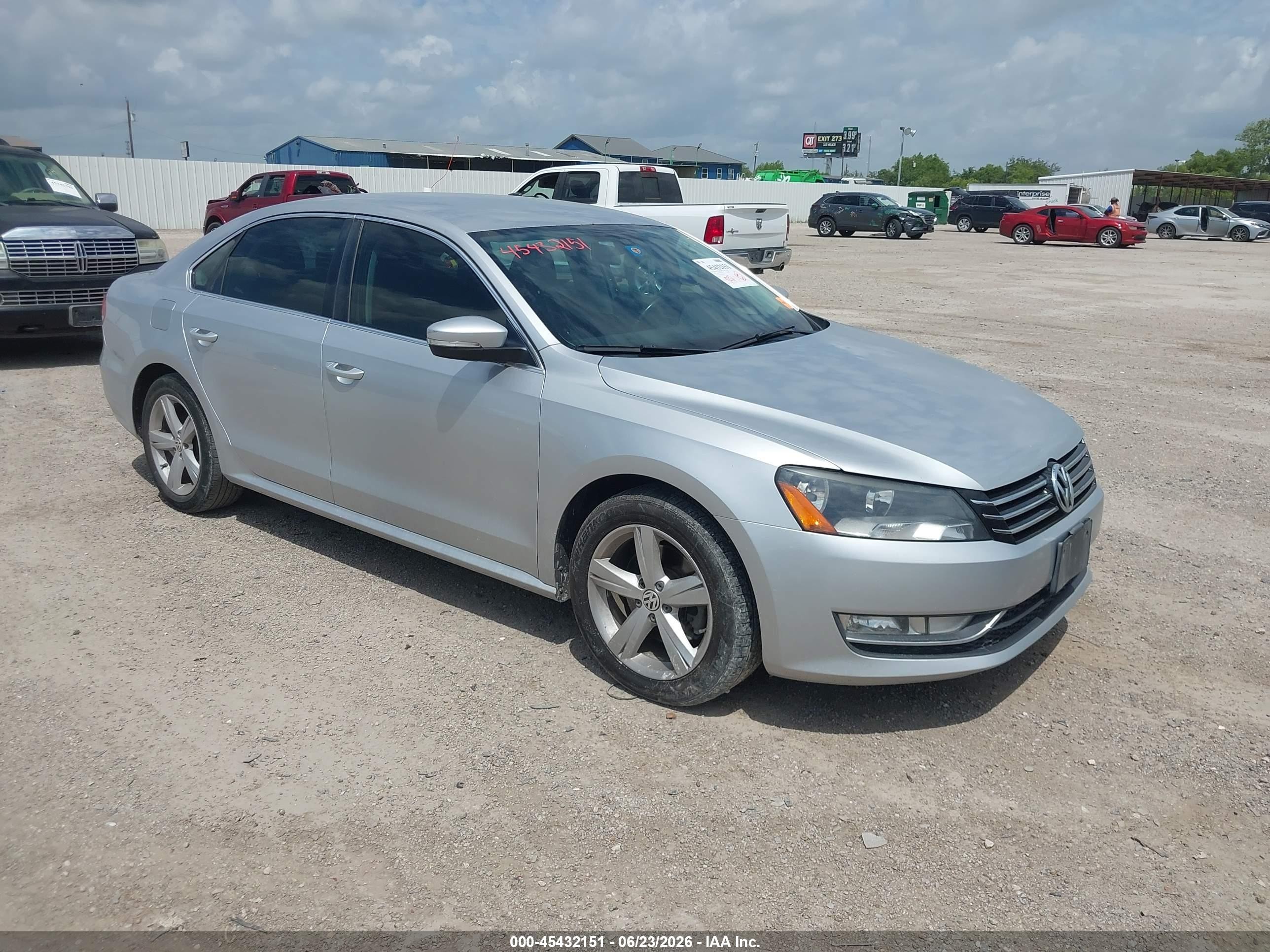 2015 Volkswagen Passat S, VIN 1VWAS7A3XFC082310 — Hail