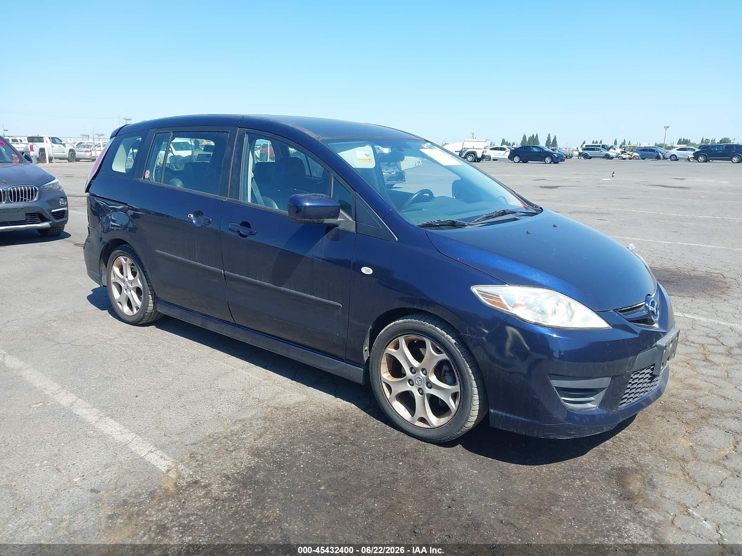 2008 Mazda 5 Grand Touring, VIN JM1CR29L980304936 — Зад