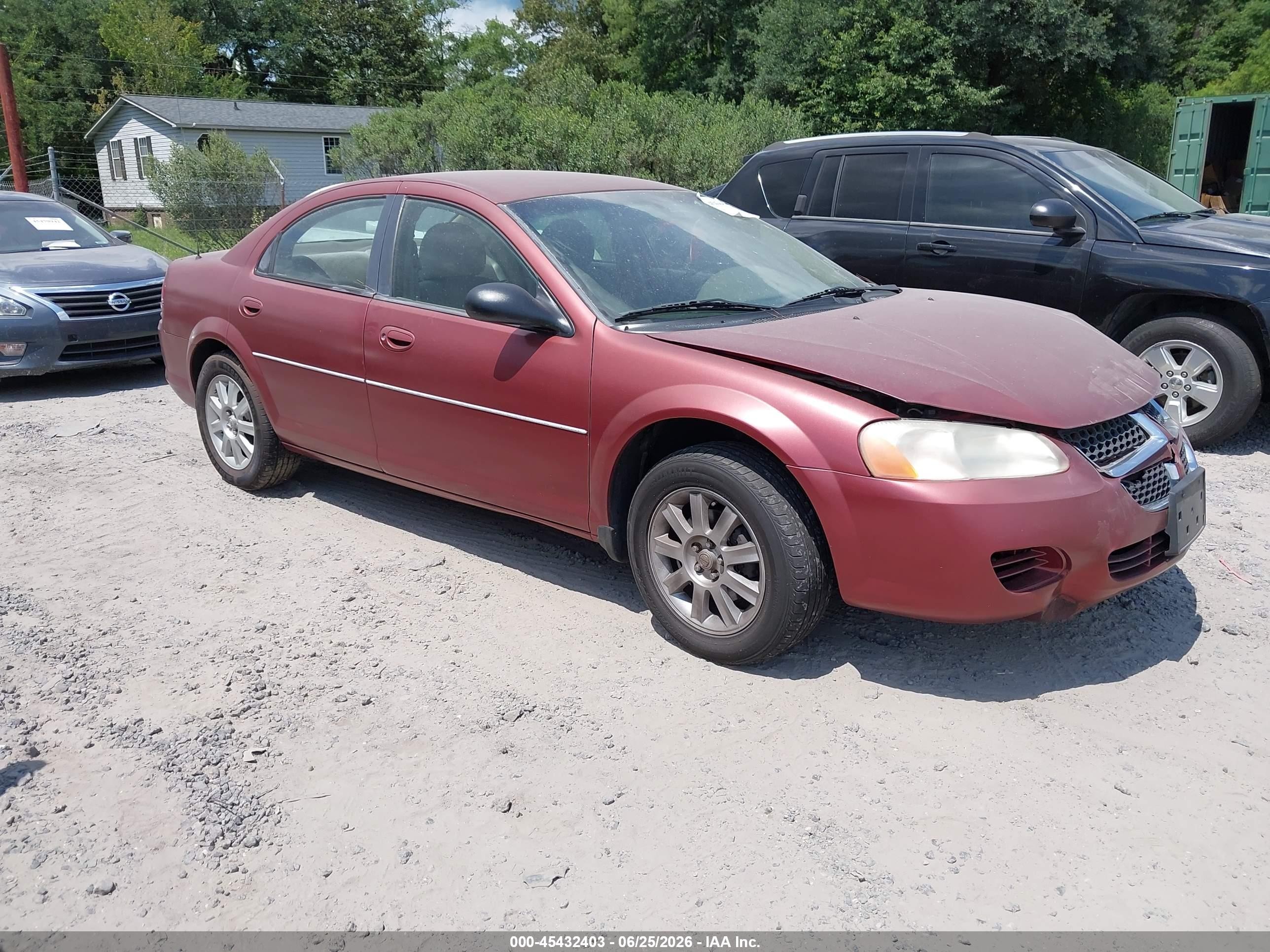 2004 Dodge Stratus SE, VIN 1B3EL36XX4N193318 — Front end