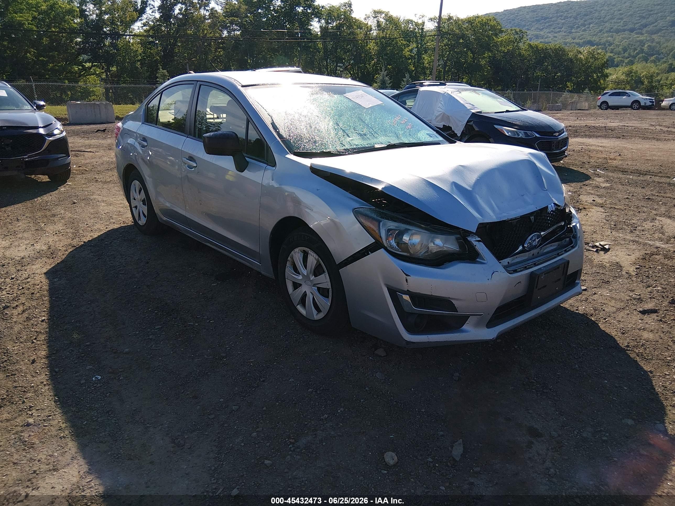 2015 Subaru Impreza, VIN JF1GJAA62FH018536 — Front end