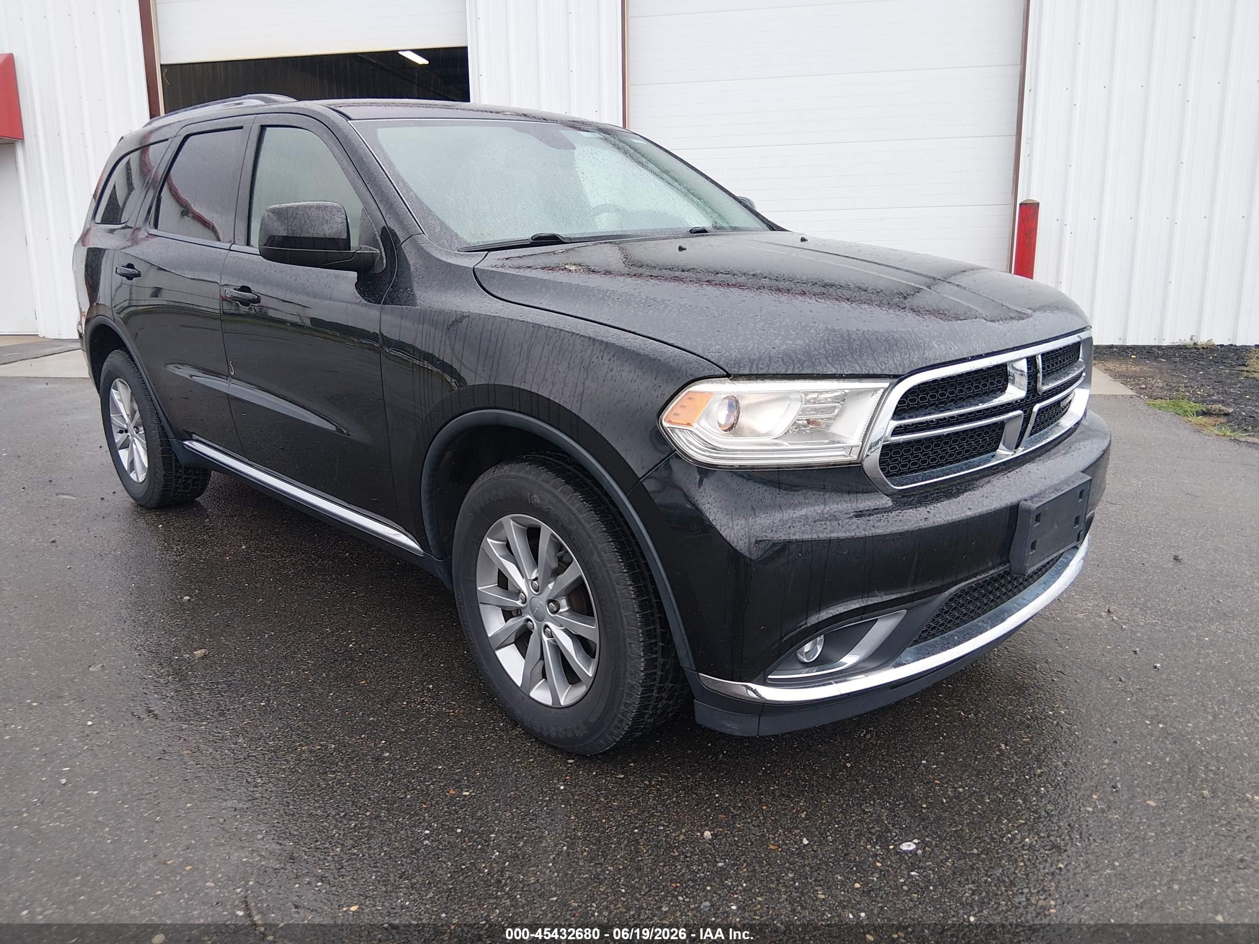 2016 Dodge Durango SXT, VIN 1C4RDJAG0GC455713 — Normal wear