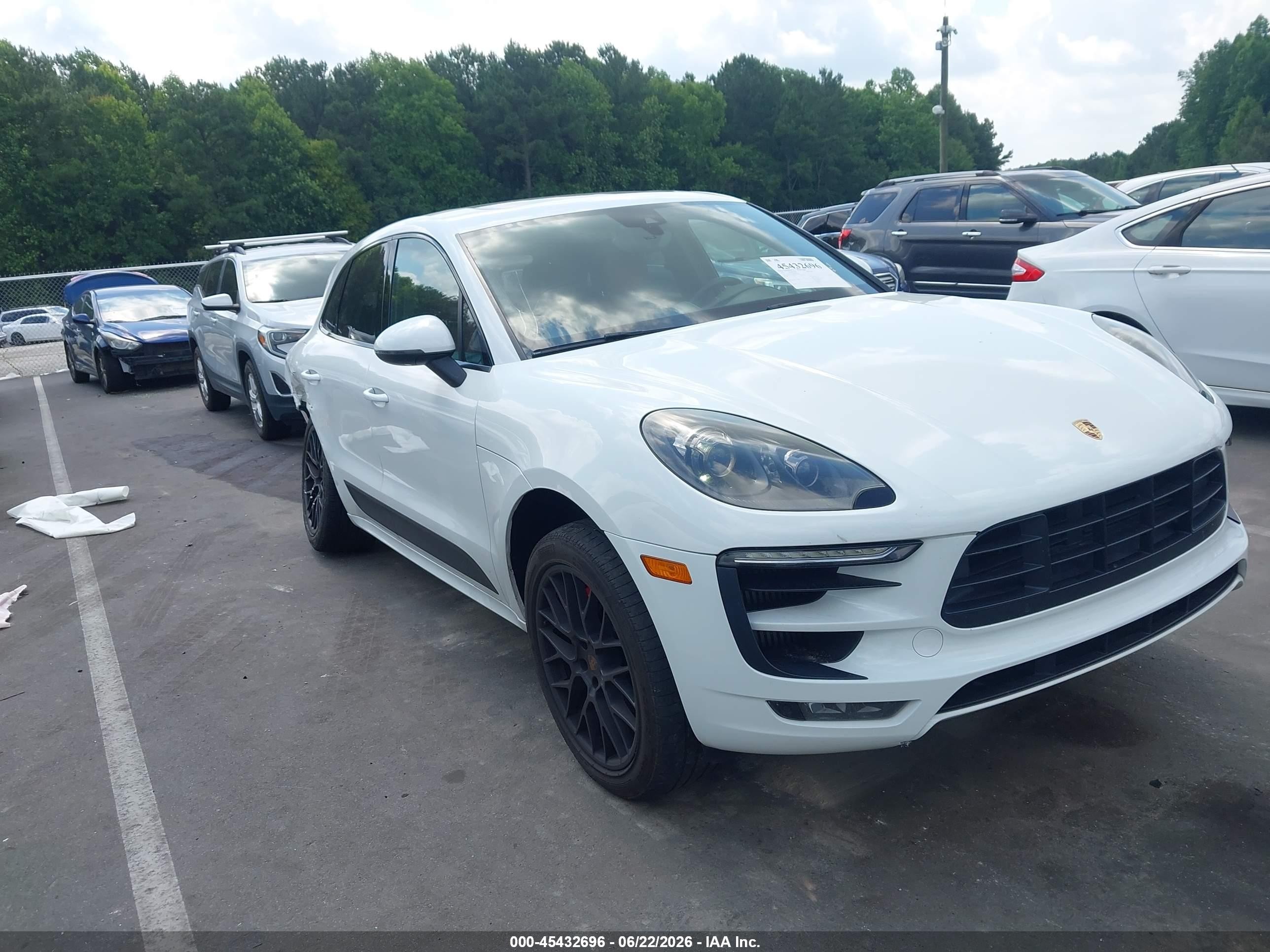 2017 Porsche Macan GTS, VIN WP1AG2A58HLB50436 — Rear end