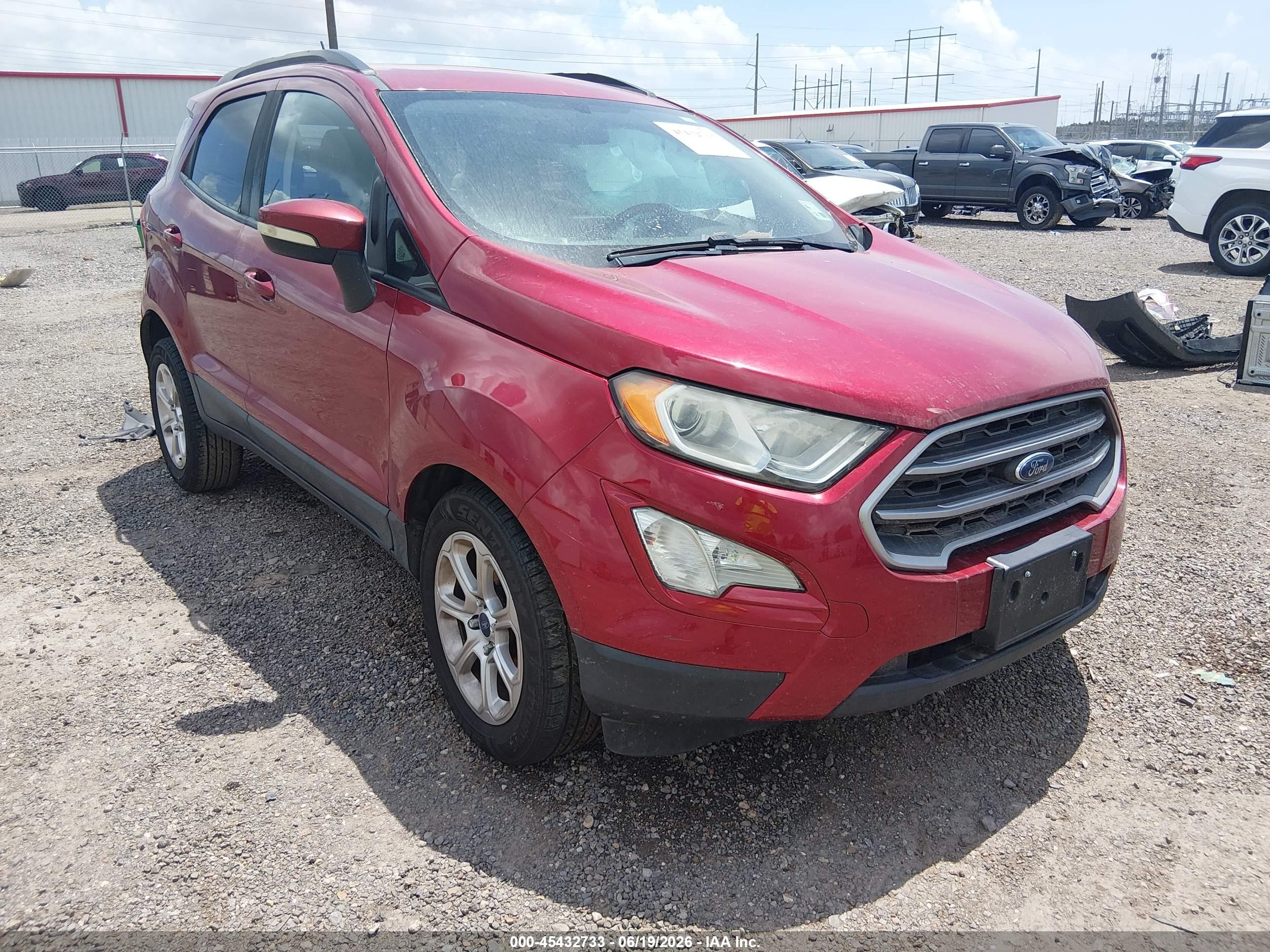 2018 Ford EcoSport SE, VIN MAJ3P1TE2JC197748 — Side